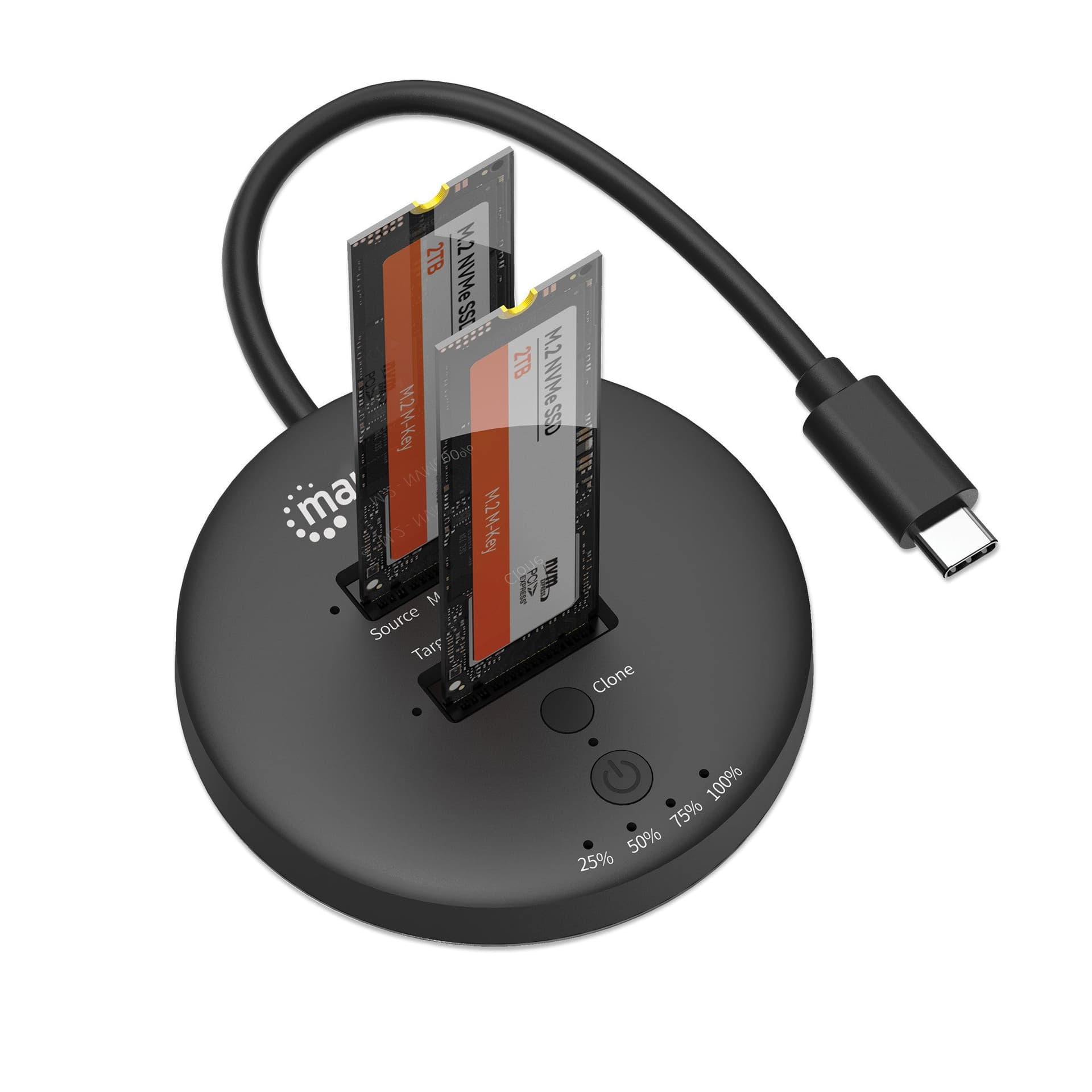 Docking Station Dual-Bay M.2 NVMe Clone SSD in Case e serrature Scontolo.net - Potenza, commercioVirtuoso.it
