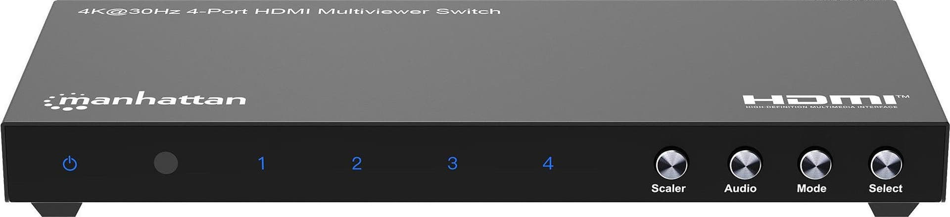 Switch Multiviewer HDMI 4K@30Hz 4x1 Nero in Selettori audio-video Scontolo.net - Potenza, commercioVirtuoso.it