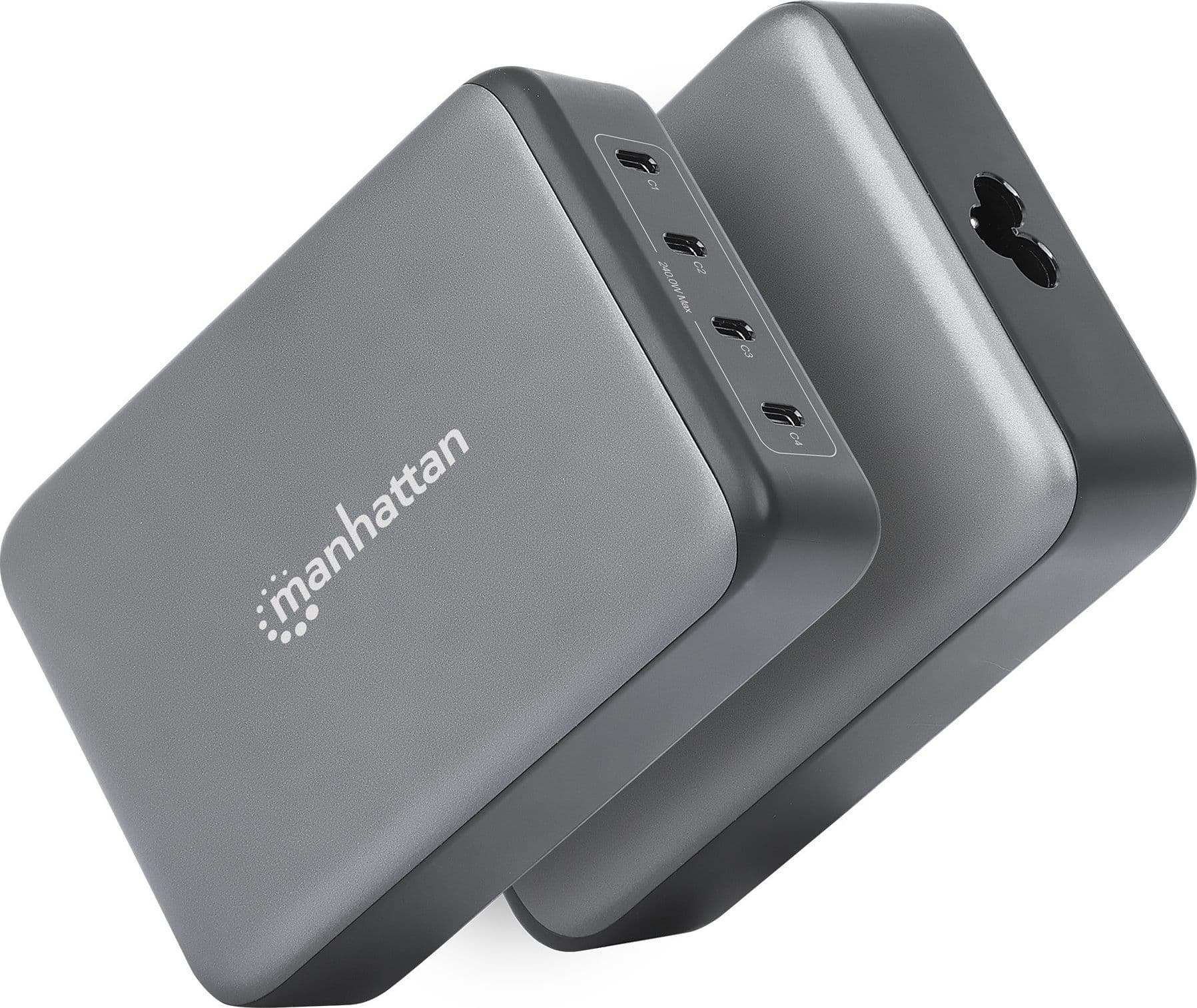 Stazione di Ricarica USB-C&trade Power Delivery 4 Porte GaN 240W / PD3.2 in Caricabatterie da muro Scontolo.net - Potenza, commercioVirtuoso.it