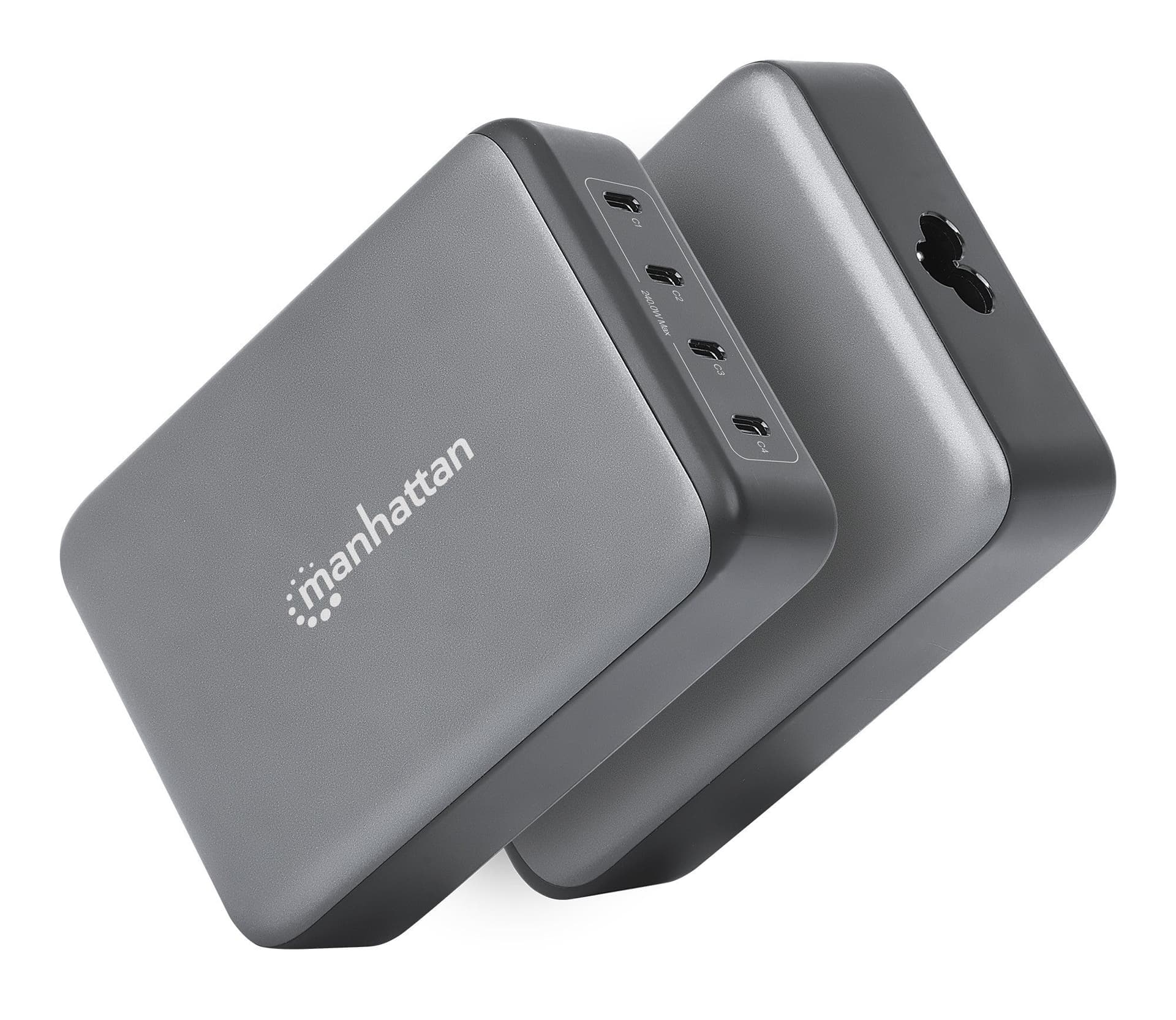 Stazione di Ricarica USB-C&trade Power Delivery 4 Porte GaN 240W / PD3.2 in Caricabatterie da muro Scontolo.net - Potenza, commercioVirtuoso.it