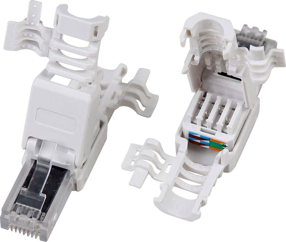 Plug Cat.6A RJ45 UTP Toolless con Copriconnettore in Cavi Ethernet Scontolo.net - Potenza, commercioVirtuoso.it
