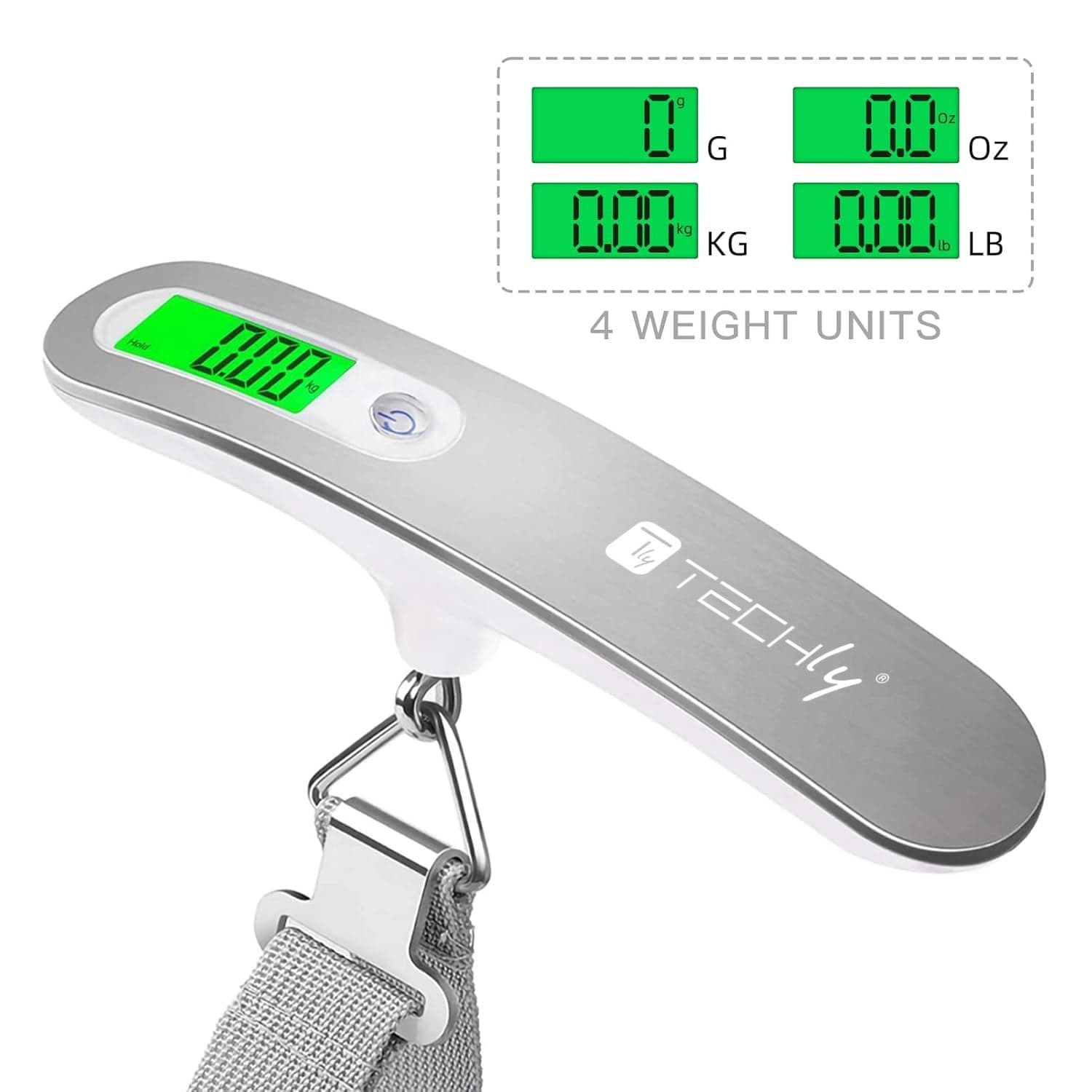 Pesa Valigie Digitale Capacit&agrave 50 kg Silver in Bilance pesa valigie Scontolo.net - Potenza, commercioVirtuoso.it
