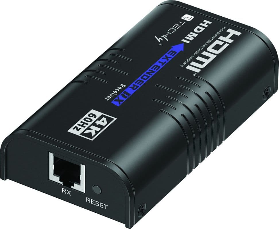 Ricevitore Aggiuntivo per Extender HDMI over IP 4K@60Hz su Cavo Cat.6 fino a 120m in Cavi HDMI Scontolo.net - Potenza, commercioVirtuoso.it