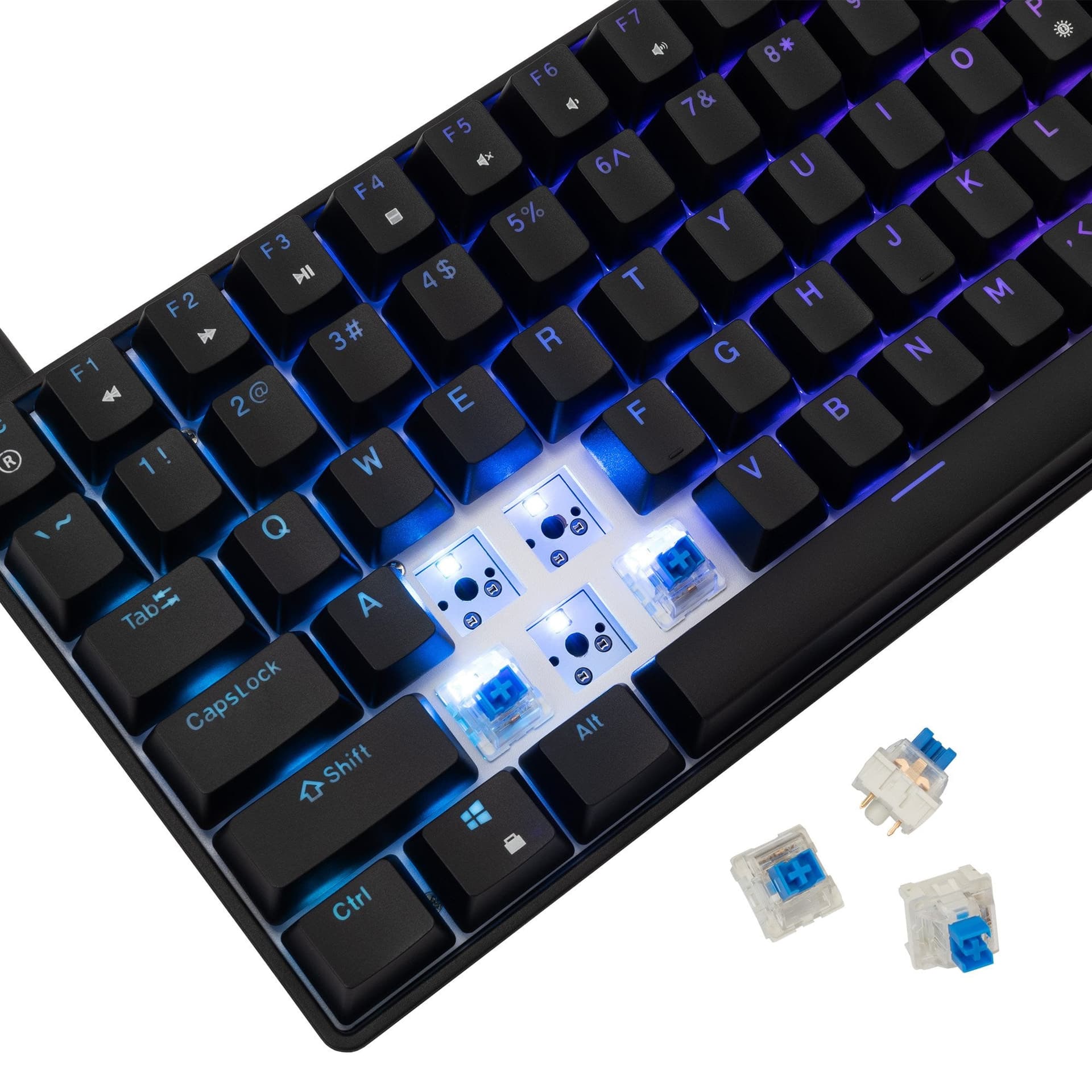 Tastiera Gaming USB 85 Tasti con Retroilluminazione LED RGB in Tastiere da gioco Scontolo.net - Potenza, commercioVirtuoso.it