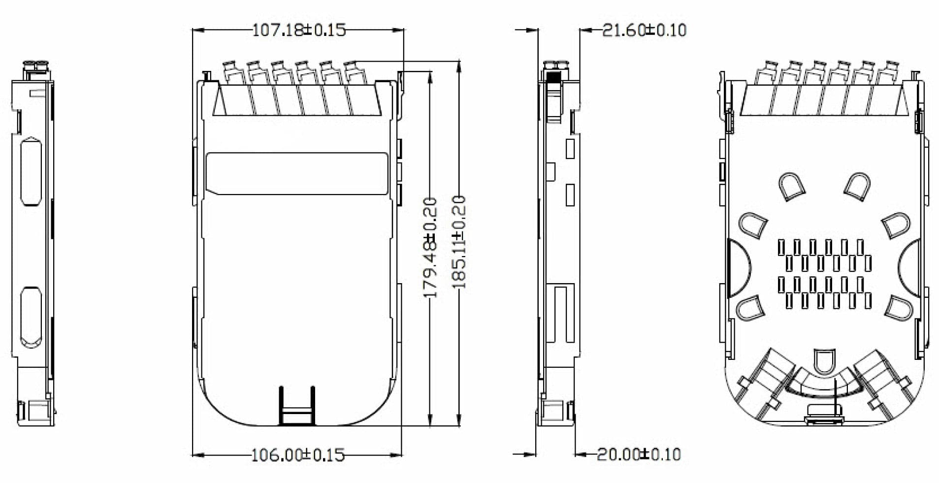 Scatola di Giunzione Fibra Ottica Modulo FTTH con 6 Adattatori SC Ceramici OS2 in  Scontolo.net - Potenza, commercioVirtuoso.it