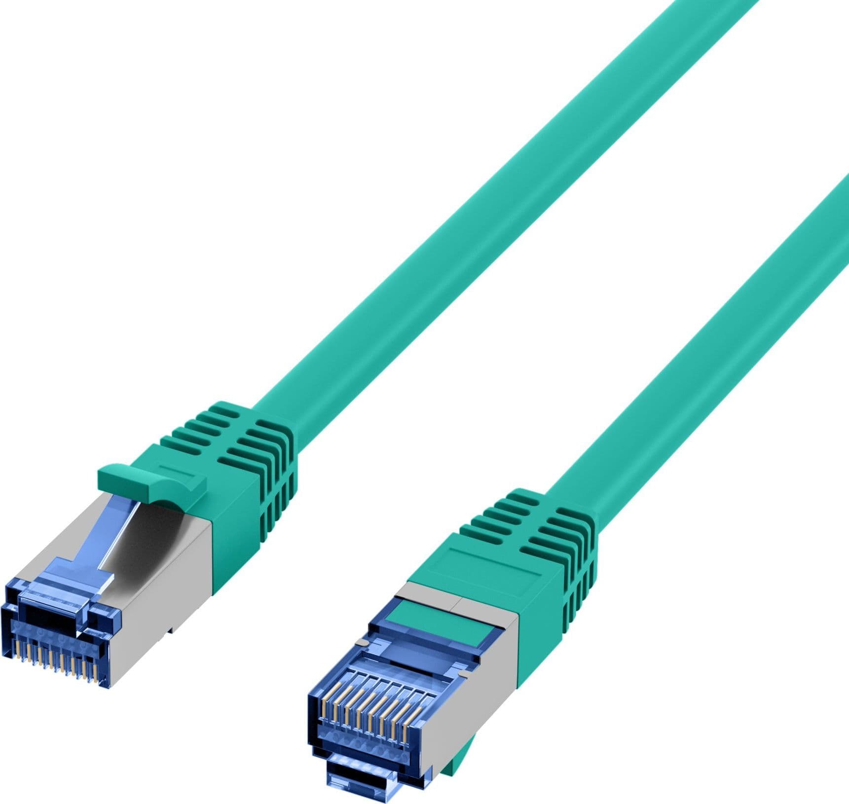 Cavo di Rete Patch in Rame Cat.6A S/FTP TPE Cat.7 Ultraflex Verde 1m in Cavi Ethernet Scontolo.net - Potenza, commercioVirtuoso.it