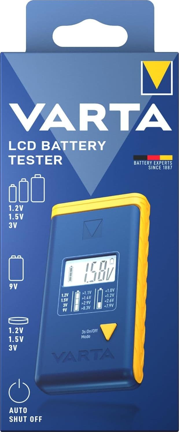 Tester Digitale con LCD Per Batterie in Tester per batterie Scontolo.net - Potenza, commercioVirtuoso.it
