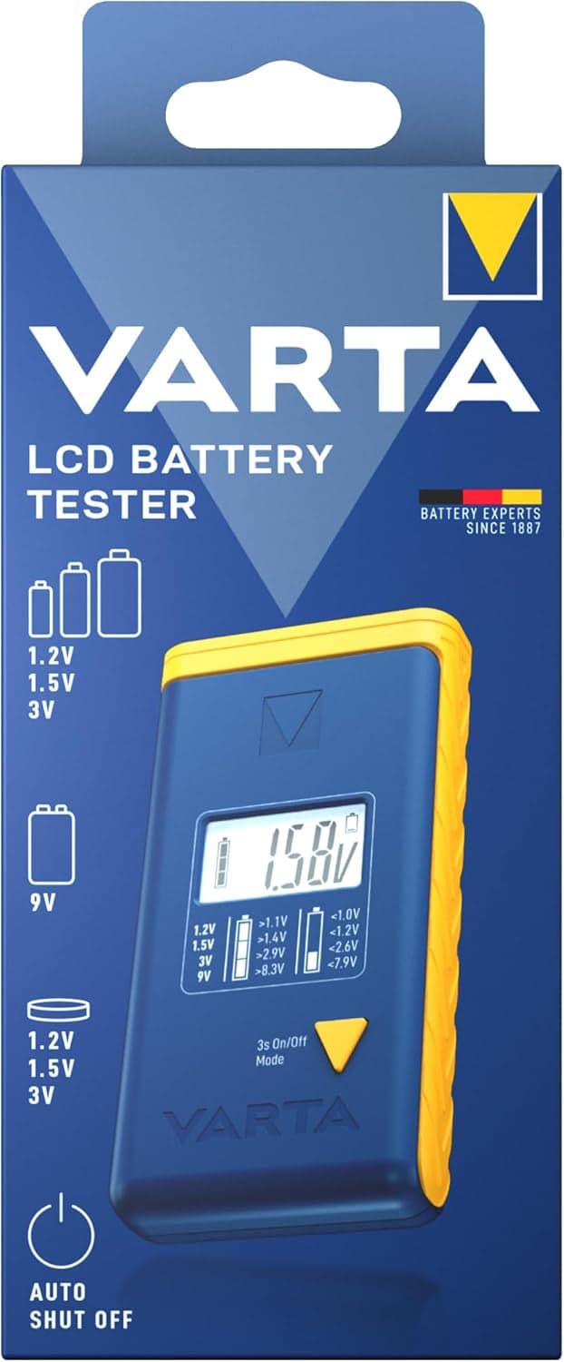 Tester Digitale con LCD Per Batterie in Tester per batterie Scontolo.net - Potenza, commercioVirtuoso.it