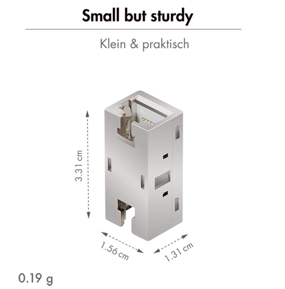Accoppiatore Cat.6A 10G RJ45 STP in Pinze piegatrici Scontolo.net - Potenza, commercioVirtuoso.it