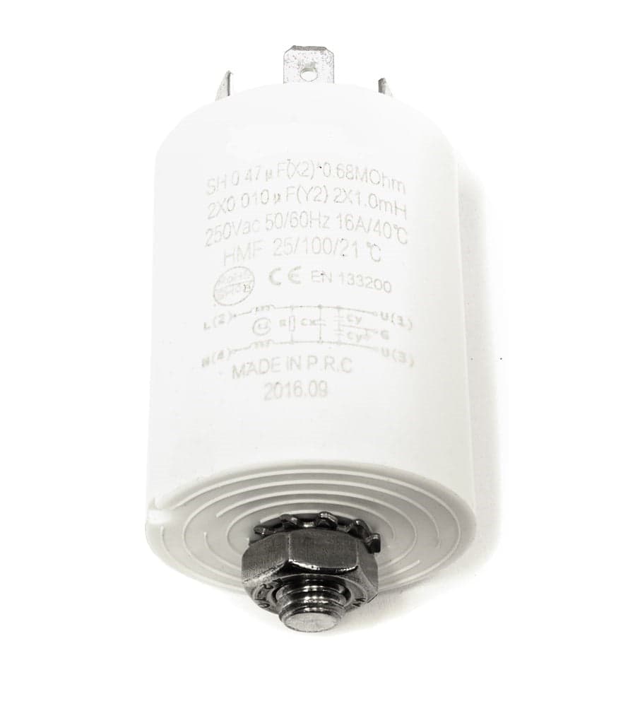 Condensatore antidisturbo 0,47μf per lavatrice e altri elettrodomestici lv 421 in prodotto EuroStore07 - Alatri, commercioVirtuoso.it