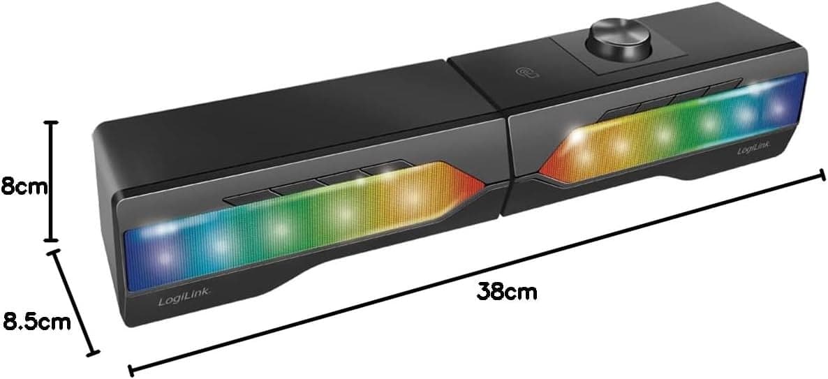 2 in 1 Gaming Sound System Soundbar e Speakers Bluetooth v5.0 Illuminazione RGB in Soundbar Scontolo.net - Potenza, commercioVirtuoso.it
