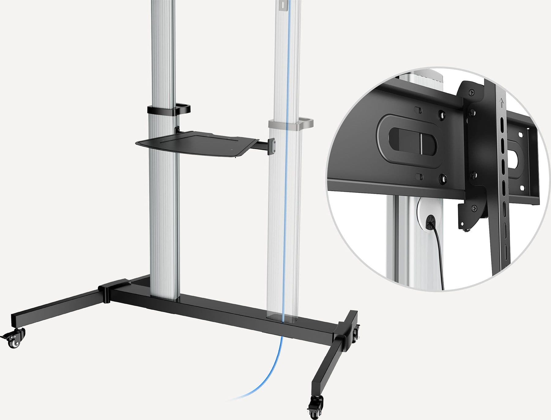 Supporto a Pavimento Trolley TV LCD/LED/Plasma 60-100'' in Mobili Scontolo.net - Potenza, commercioVirtuoso.it