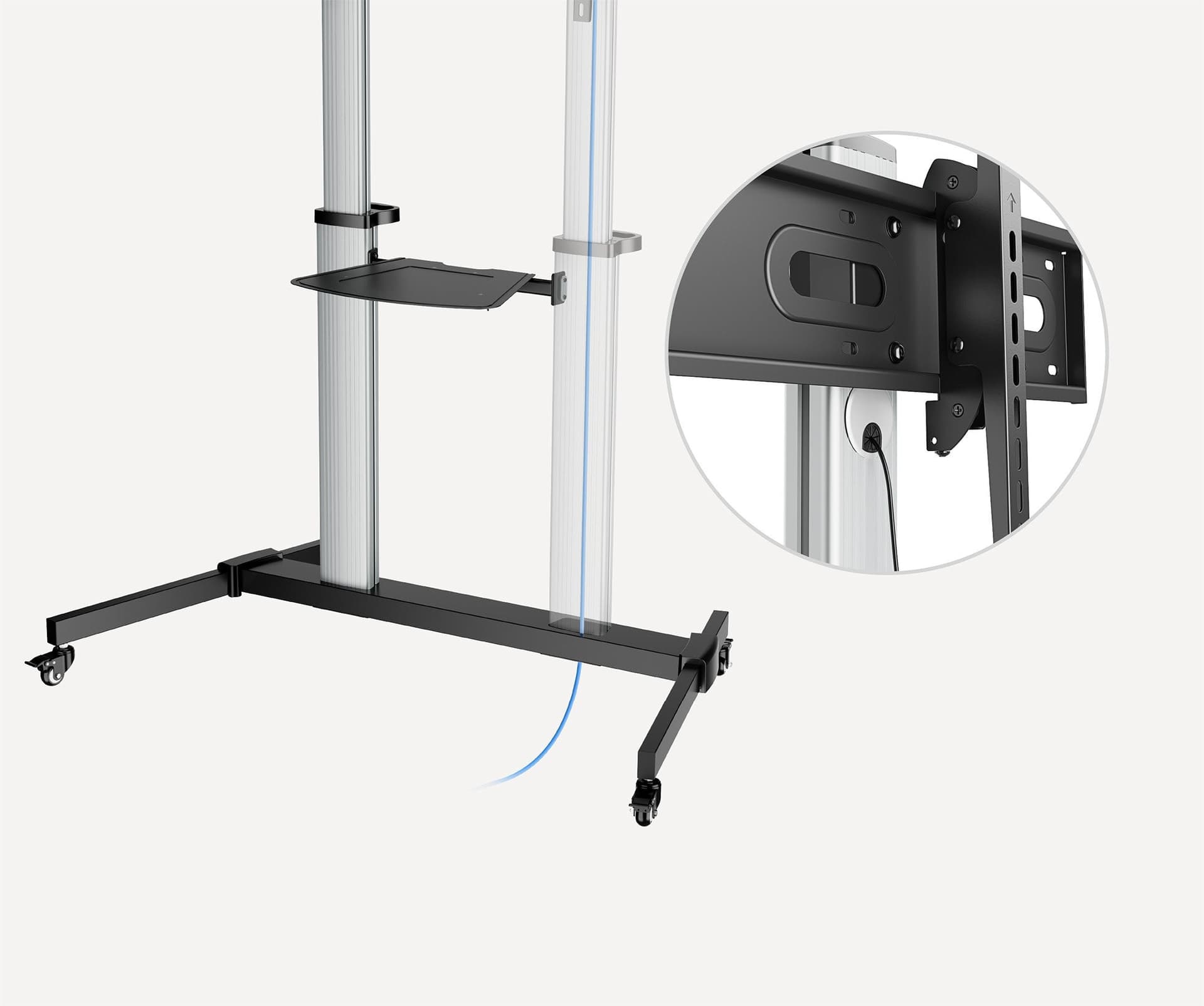 Supporto a Pavimento Trolley TV LCD/LED/Plasma 60-100'' in Mobili Scontolo.net - Potenza, commercioVirtuoso.it
