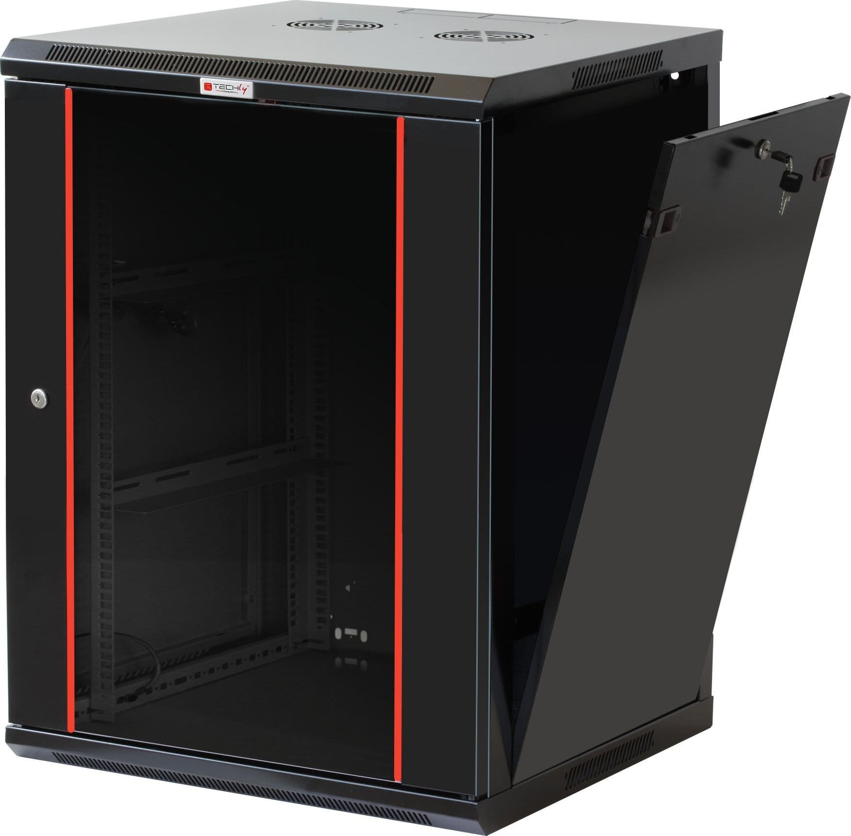 Armadio Rack 19'' a muro 15 unit&agrave sezione unica prof. 600mm Nero in  Scontolo.net - Potenza, commercioVirtuoso.it