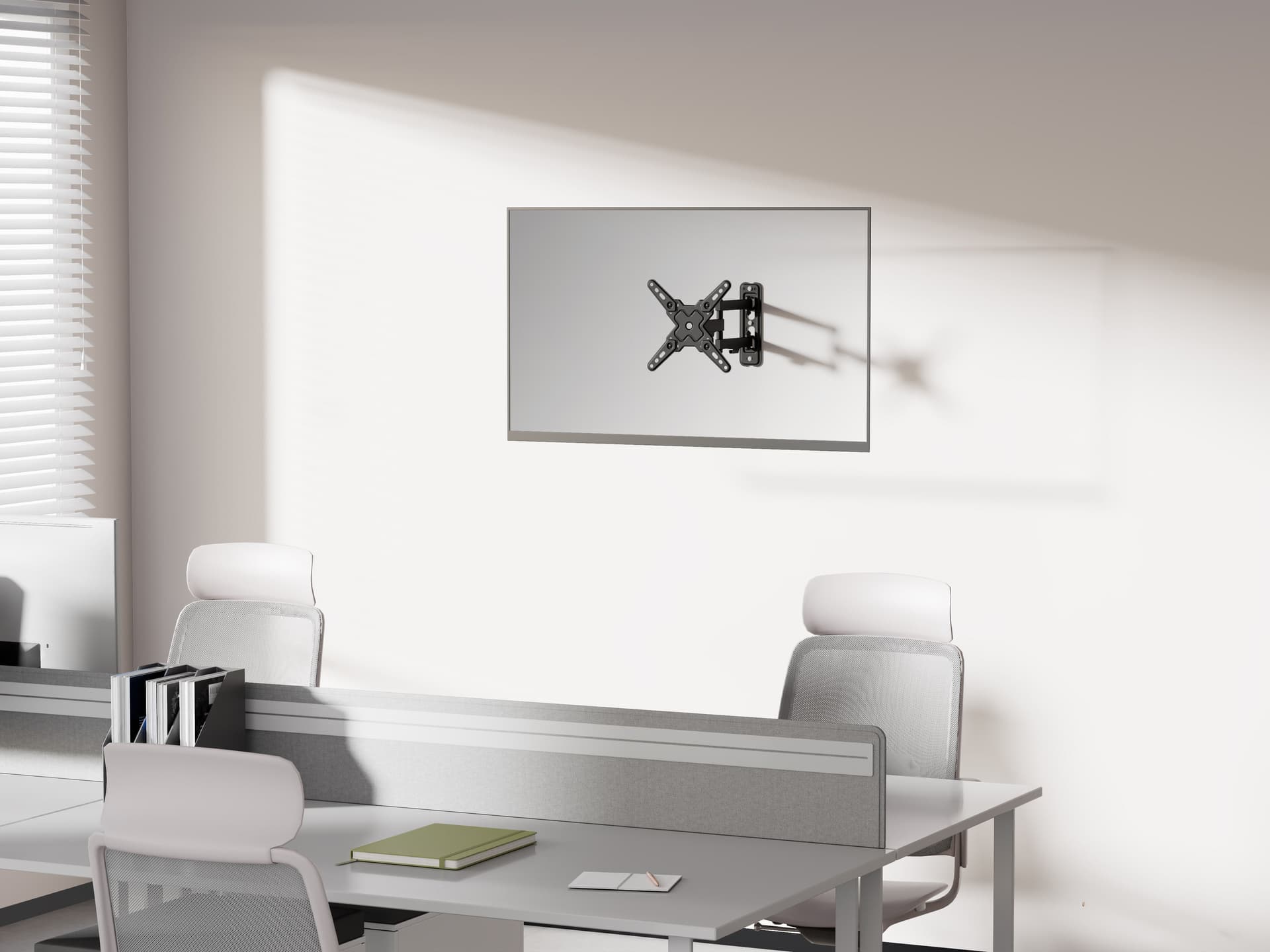 Supporto a Muro Universale 3 Snodi per TV LED-LCD 13-43'' Nero in Supporti da parete e da soffitto Scontolo.net - Potenza, commercioVirtuoso.it