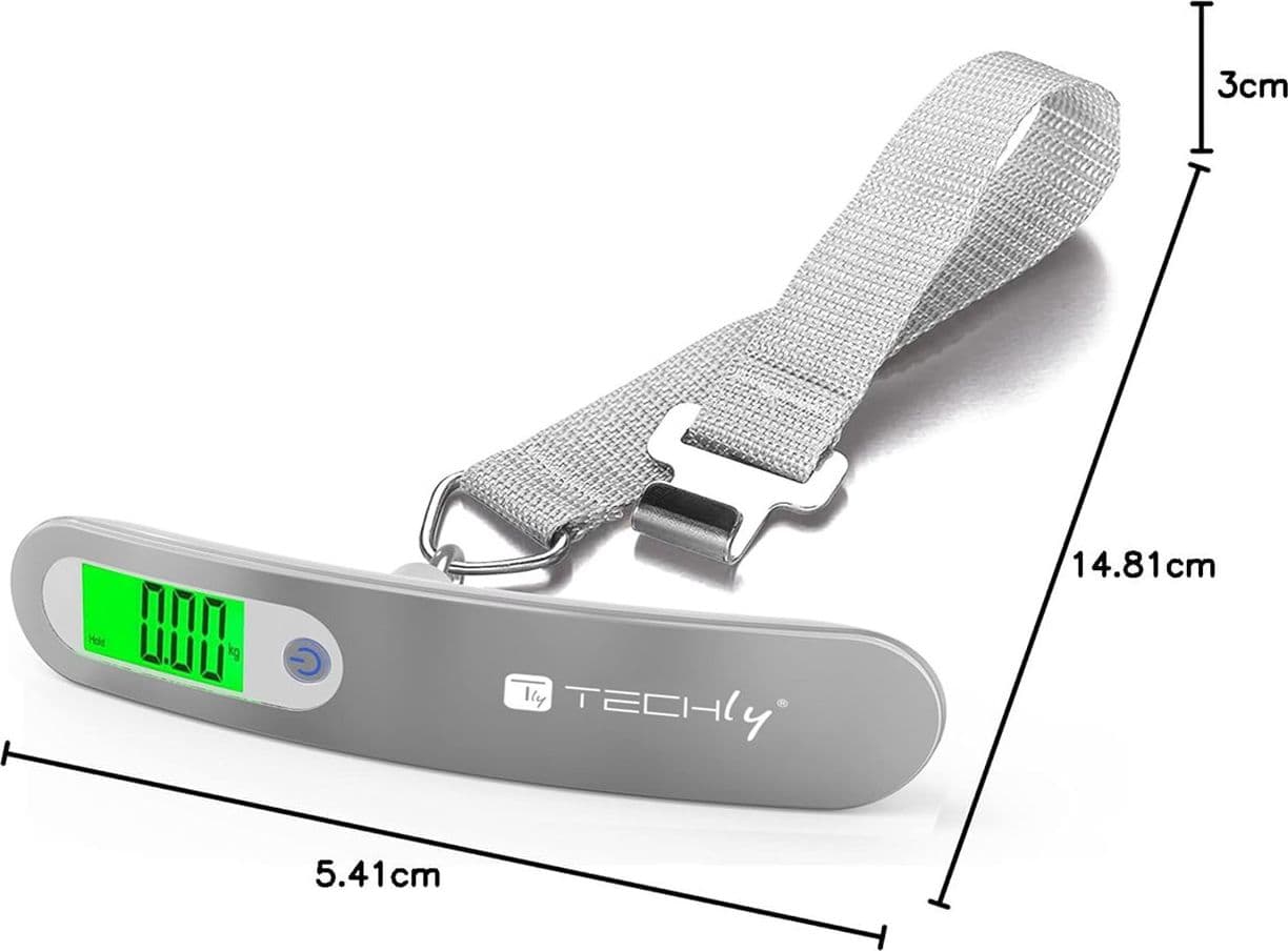 Pesa Valigie Digitale Capacit&agrave 50 kg Silver in Bilance pesa valigie Scontolo.net - Potenza, commercioVirtuoso.it