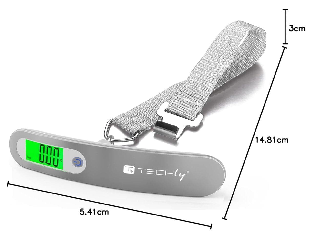 Pesa Valigie Digitale Capacit&agrave 50 kg Silver in Bilance pesa valigie Scontolo.net - Potenza, commercioVirtuoso.it