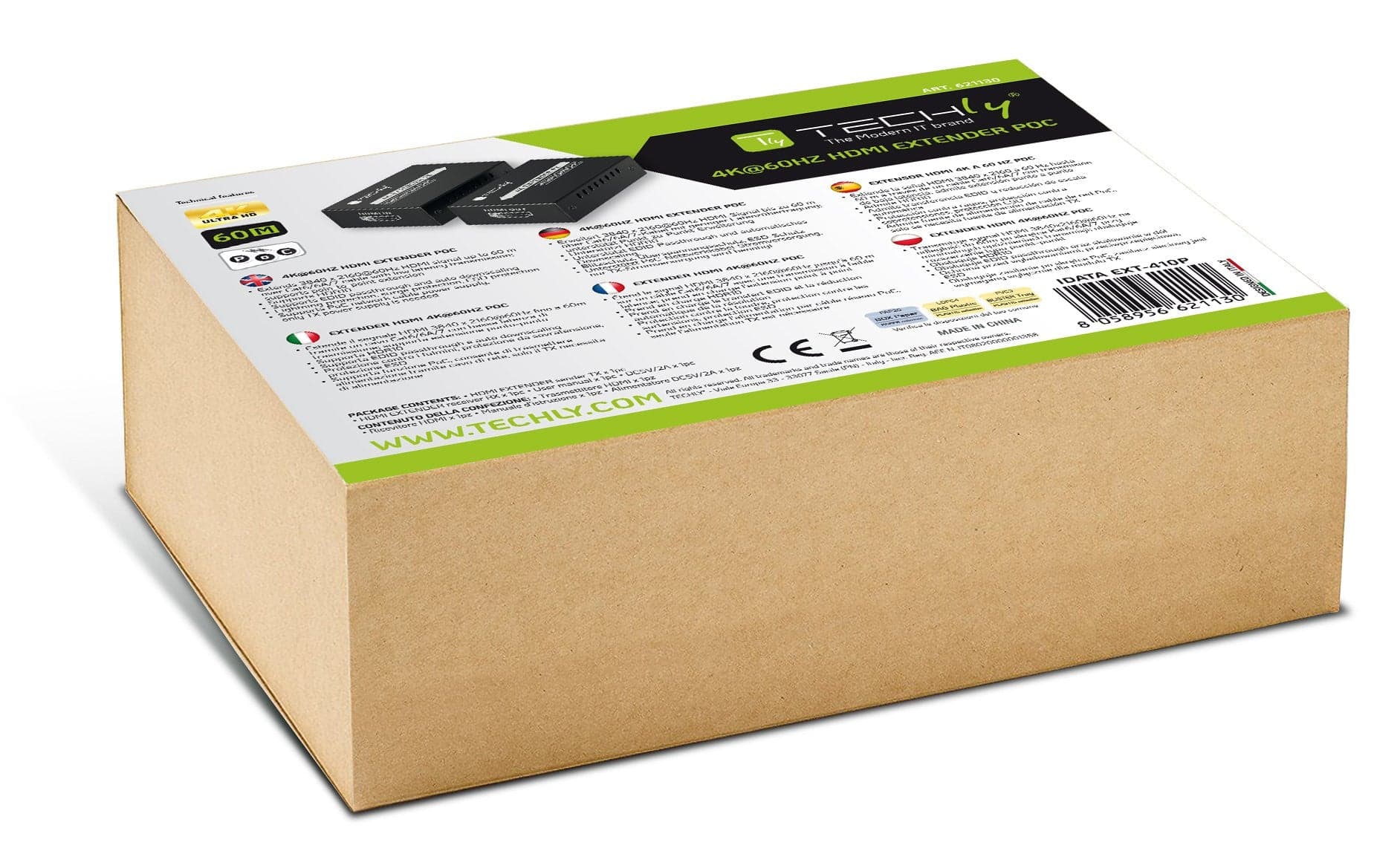Extender HDMI&trade 4K@60Hz fino a 60m con Tecnologia PoC in Cavi HDMI Scontolo.net - Potenza, commercioVirtuoso.it
