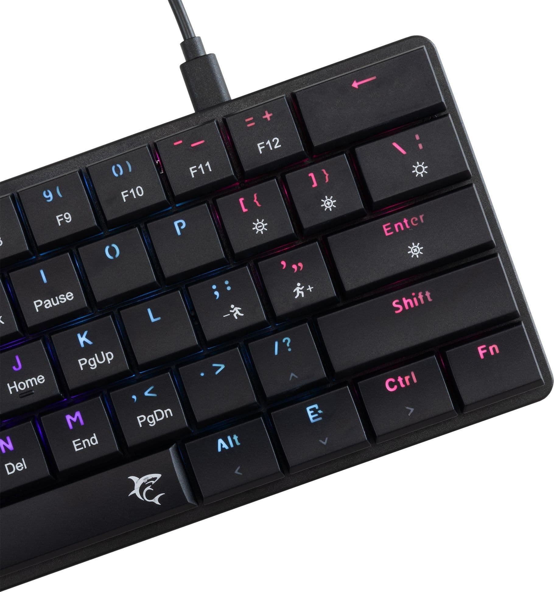 Tastiera Gaming USB-C&trade 62 Tasti con Retroilluminazione LED RGB e 19 Effetti Luce in Tastiere da gioco Scontolo.net - Potenza, commercioVirtuoso.it