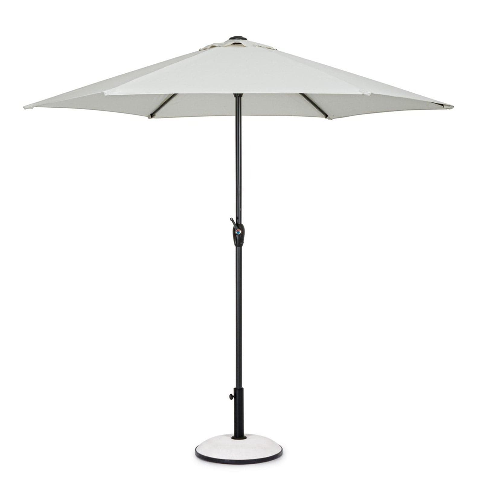 Ombrellone palo centrale "Kalife" in alluminio verniciato a polvere per giardino e balcone Ø 250 cm - 20