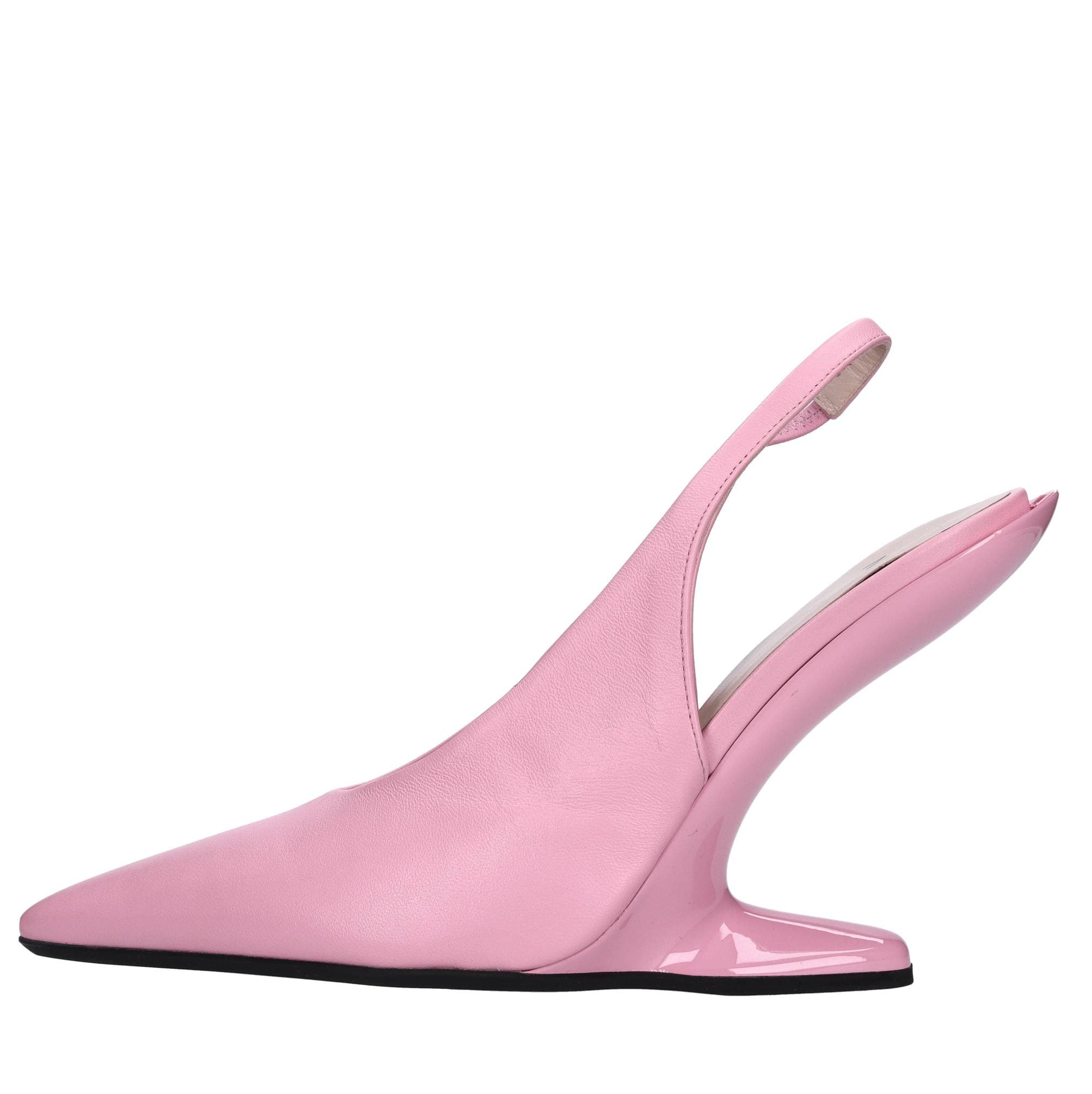 N°21  Scarpe con Tacco Rosa