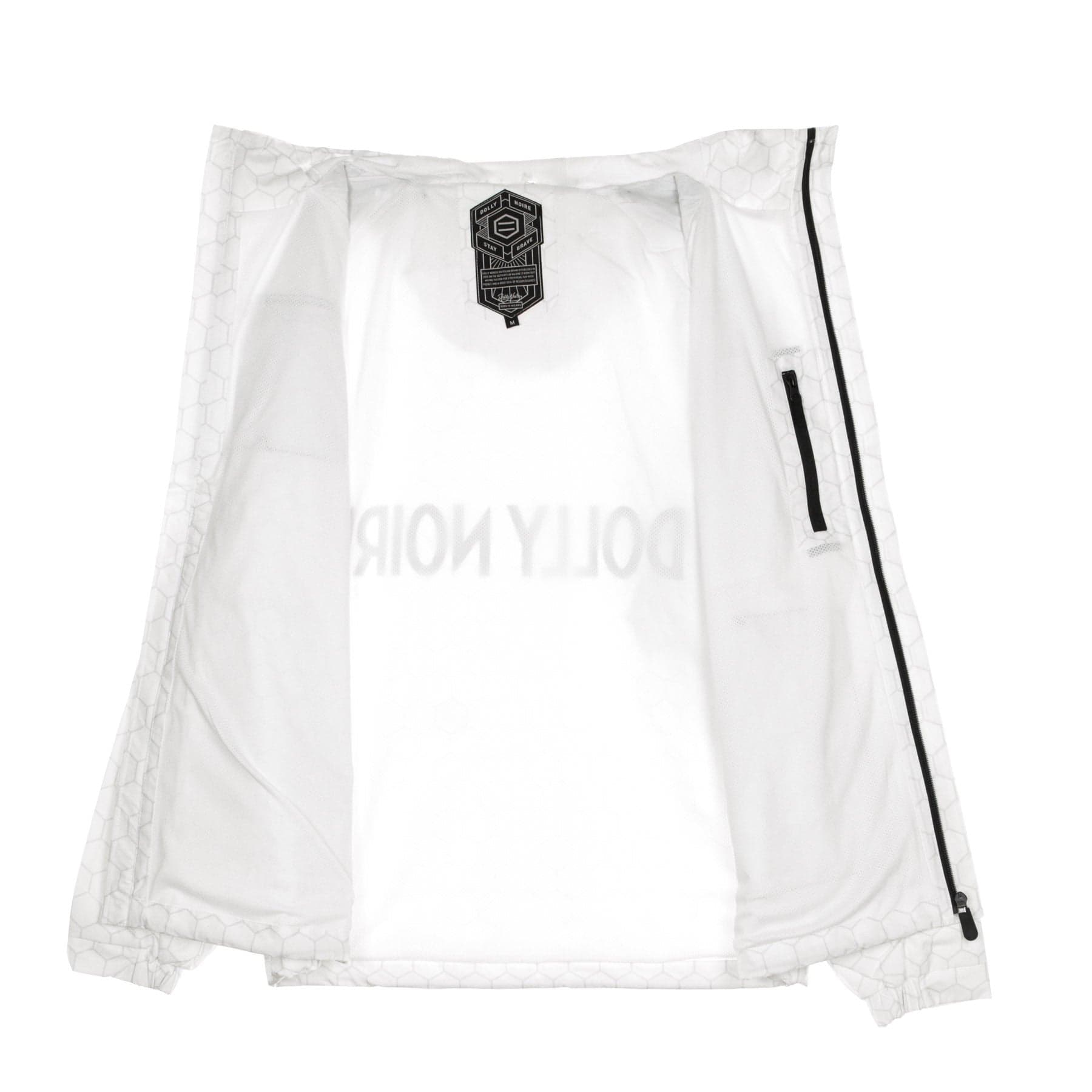 DOLLY NOIRE Giacca a Vento Uomo Soldier Full Zip Jacket White da uomo in Giacche Drestige - Casamassima, commercioVirtuoso.it