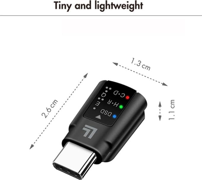 Adattatore Convertitore Audio DAC con Equalizzatore da USB-C&trade a 3,5 mm Nero in Convertitori D-A Scontolo.net - Potenza, commercioVirtuoso.it