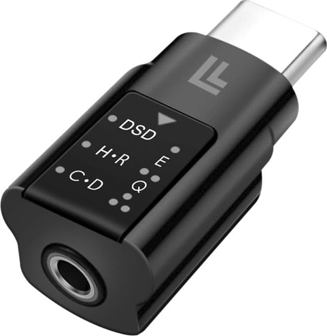 Adattatore Convertitore Audio DAC con Equalizzatore da USB-C&trade a 3,5 mm Nero in Convertitori D-A Scontolo.net - Potenza, commercioVirtuoso.it