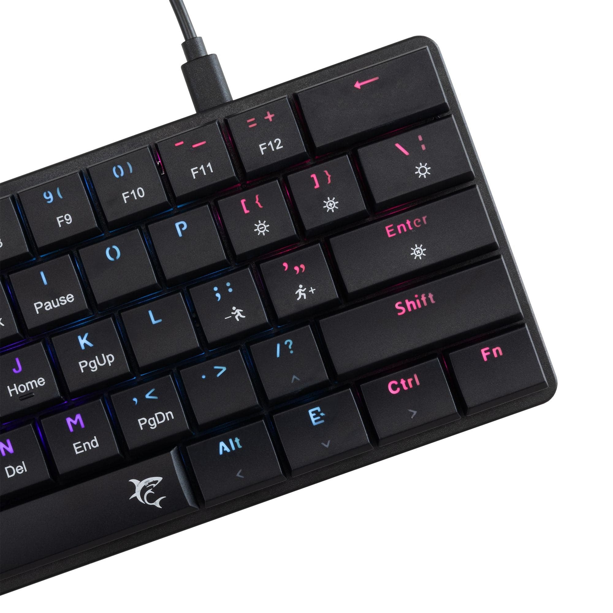 Tastiera Gaming USB-C&trade 62 Tasti con Retroilluminazione LED RGB e 19 Effetti Luce in Tastiere da gioco Scontolo.net - Potenza, commercioVirtuoso.it
