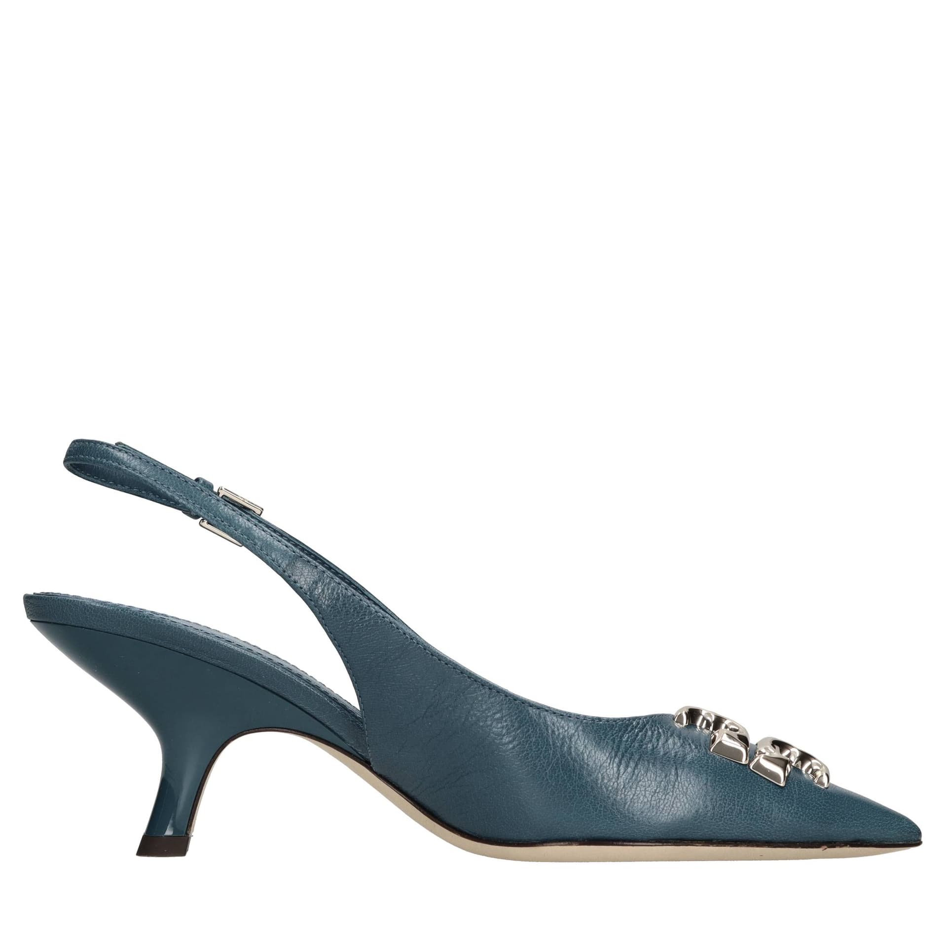 Tory Burch Scarpe con Tacco Blu da donna in Scarpe col tacco Drestige - Casamassima, commercioVirtuoso.it