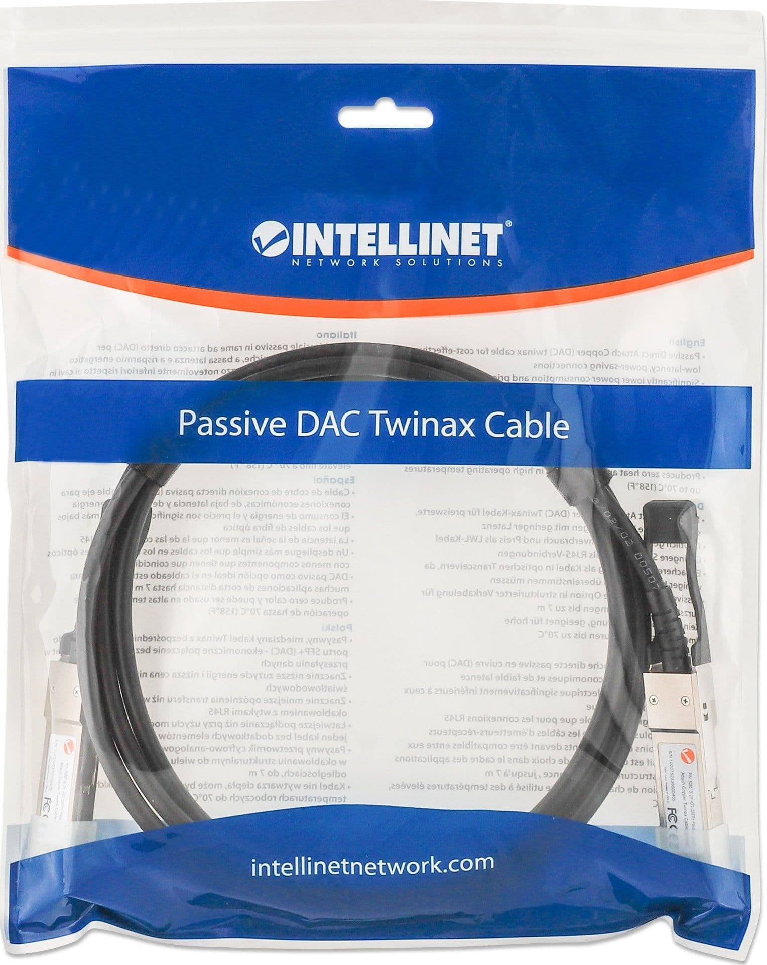 Cavo in Rame Twinax DAC Passivo QSFP+ 40G 0,5m in  Scontolo.net - Potenza, commercioVirtuoso.it