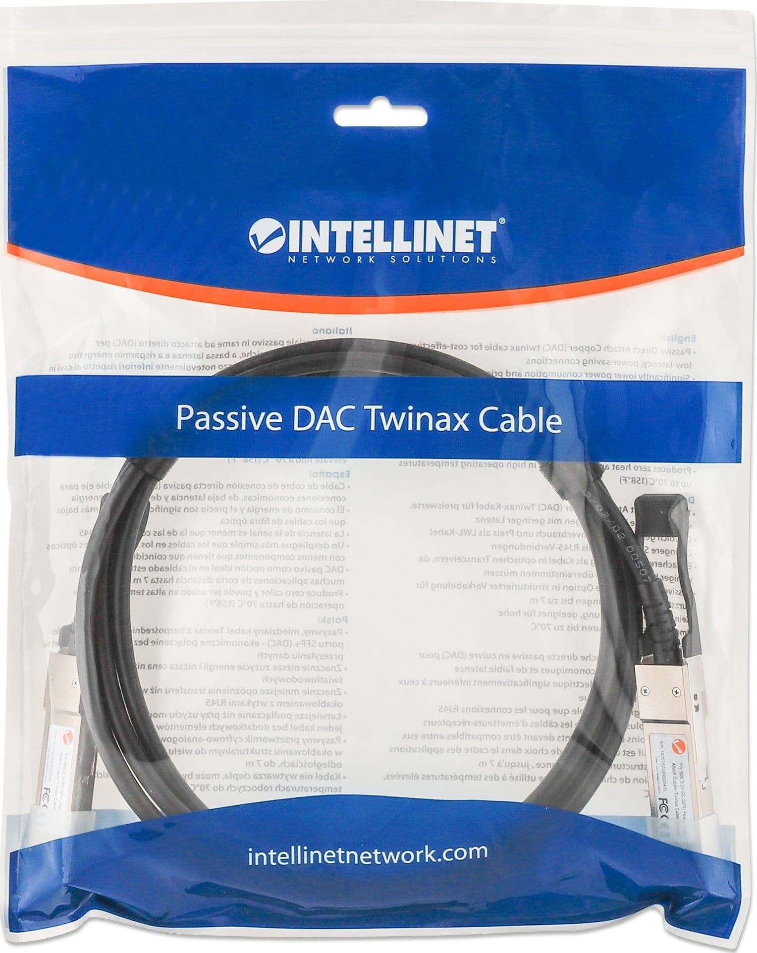 Cavo in Rame Twinax DAC Passivo QSFP+ 40G 2m in  Scontolo.net - Potenza, commercioVirtuoso.it
