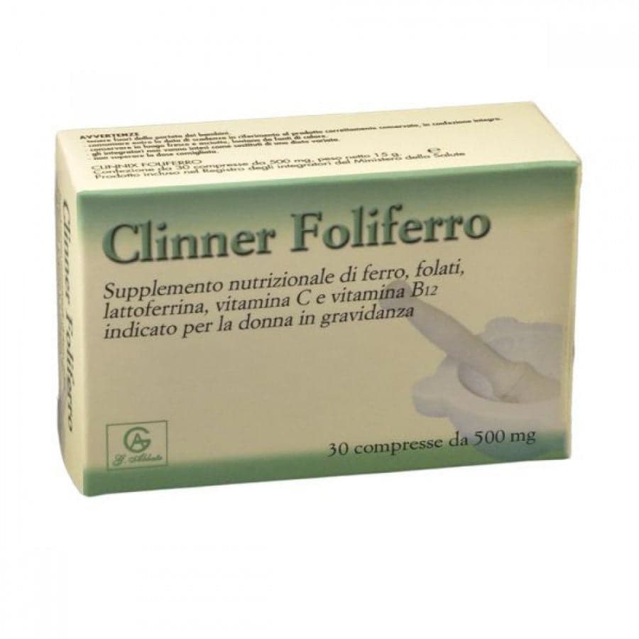 Clinner foliferro 30 compresse