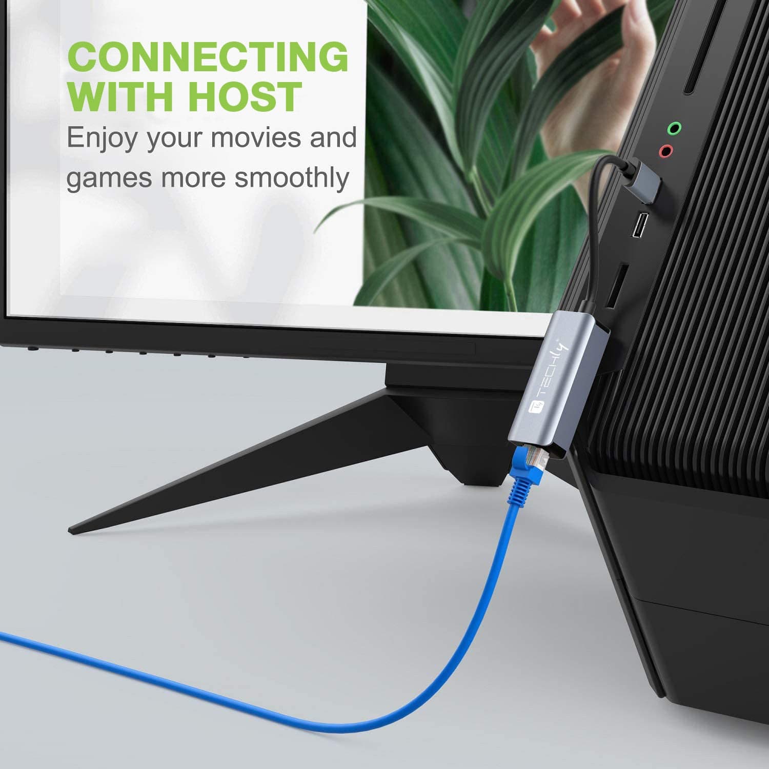 Adattatore Convertitore USB-C&trade 3.2 a RJ45 2,5 Gigabit Ethernet in Adattatori USB wireless Scontolo.net - Potenza, commercioVirtuoso.it