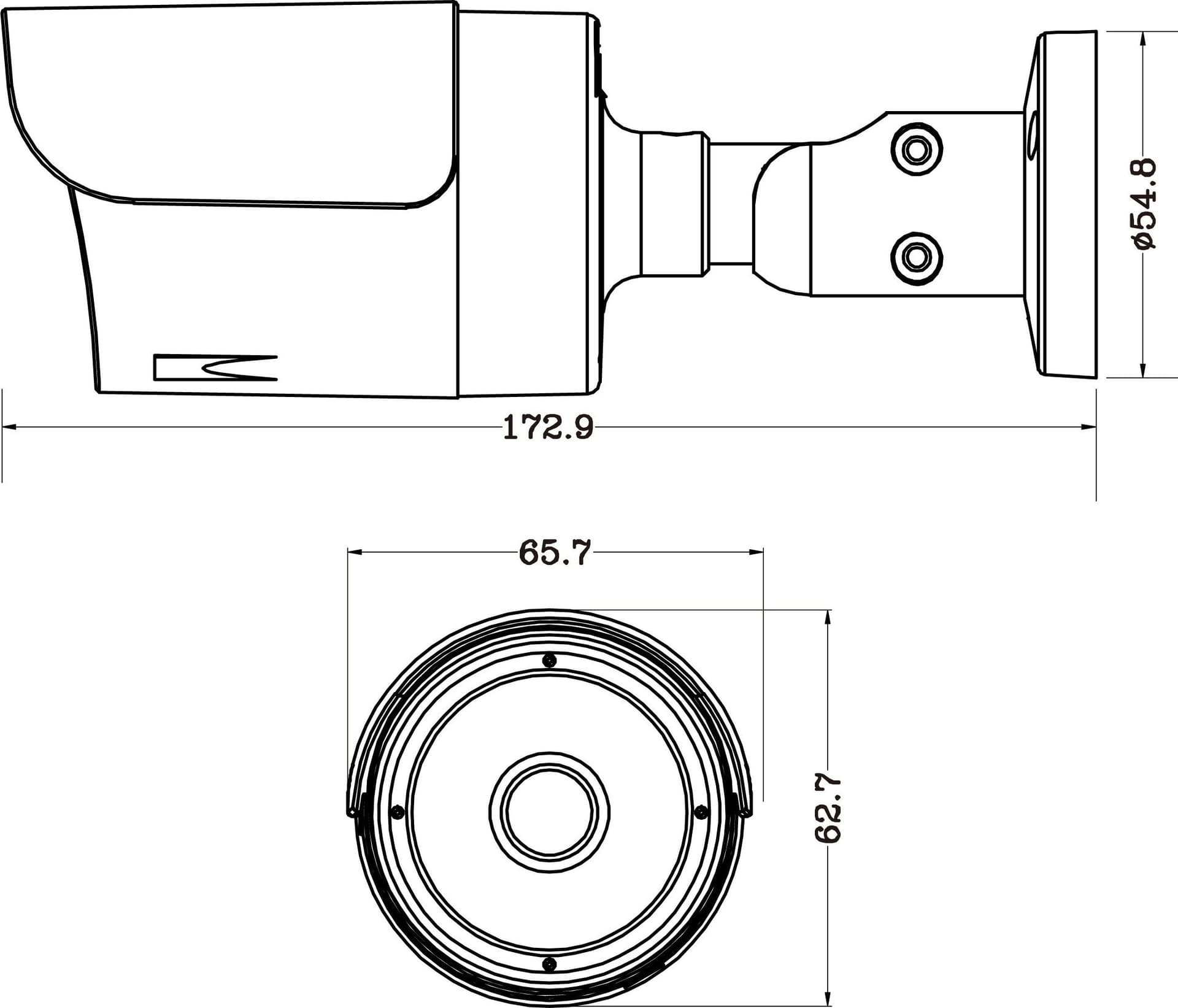 Telecamera CCTV Bullet 2Mp 4-in-1 IP67, DGC2105ATS in Bullet camera Scontolo.net - Potenza, commercioVirtuoso.it