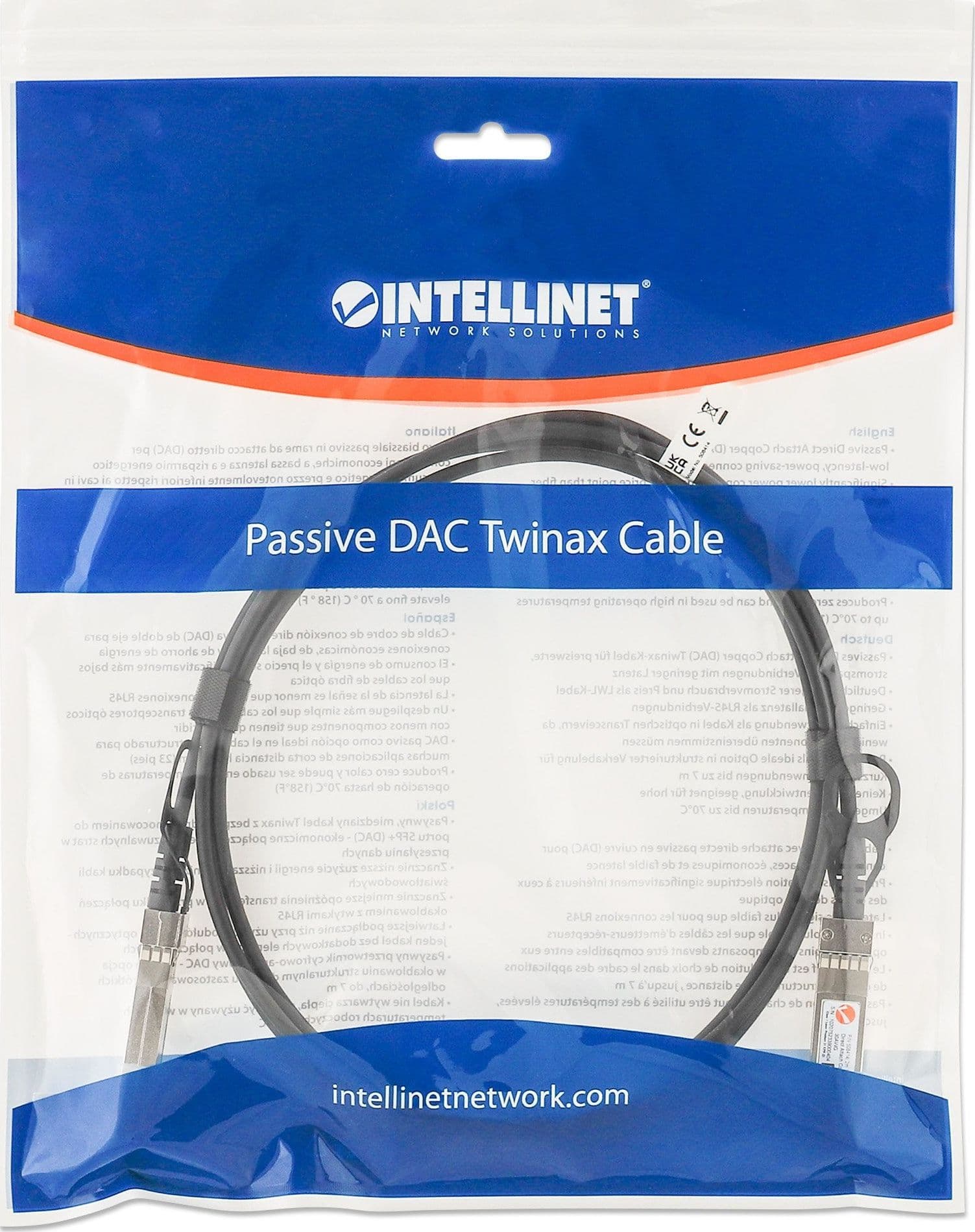Cavo in Rame Twinax DAC Passivo SFP+ 10G 3m in  Scontolo.net - Potenza, commercioVirtuoso.it