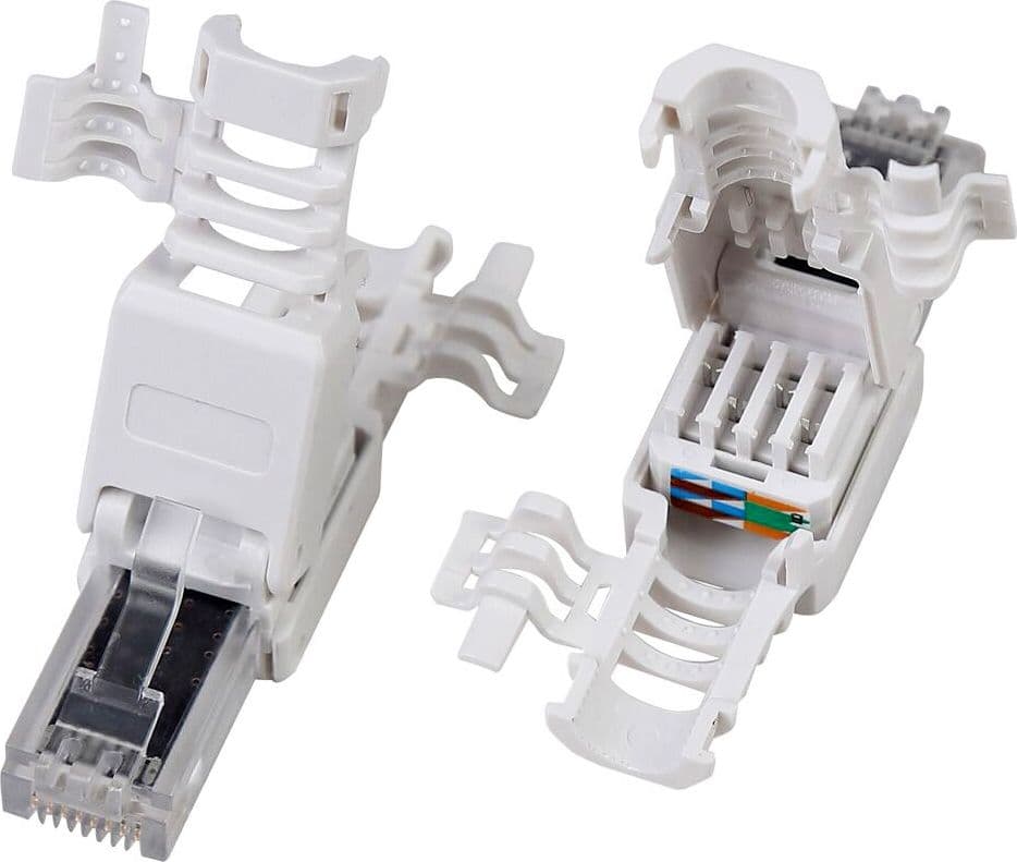 Plug Cat.6A RJ45 UTP Toolless con Copriconnettore in Cavi Ethernet Scontolo.net - Potenza, commercioVirtuoso.it