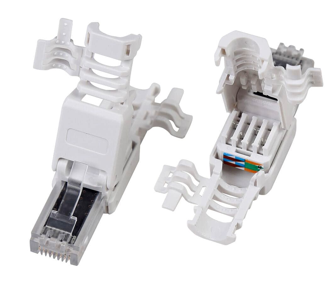 Plug Cat.6A RJ45 UTP Toolless con Copriconnettore in Cavi Ethernet Scontolo.net - Potenza, commercioVirtuoso.it