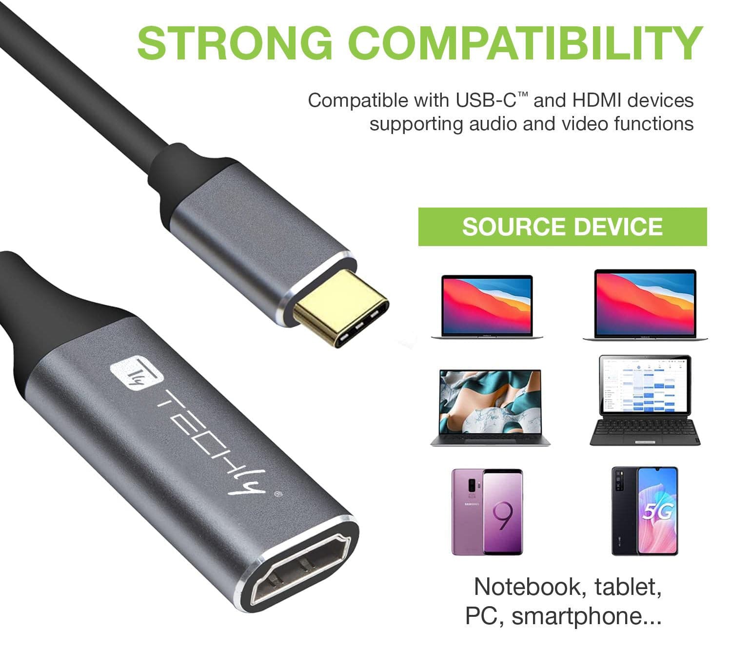 Video Grabber HDMI 4K@30Hz a USB-C&trade 3.2 in  Scontolo.net - Potenza, commercioVirtuoso.it