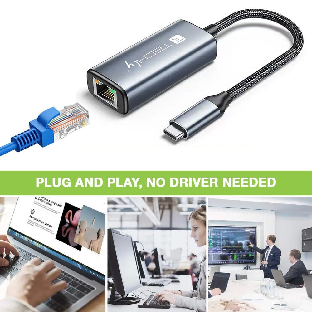 Adattatore Convertitore USB-C&trade 3.2 a RJ45 2,5 Gigabit Ethernet in Adattatori USB wireless Scontolo.net - Potenza, commercioVirtuoso.it
