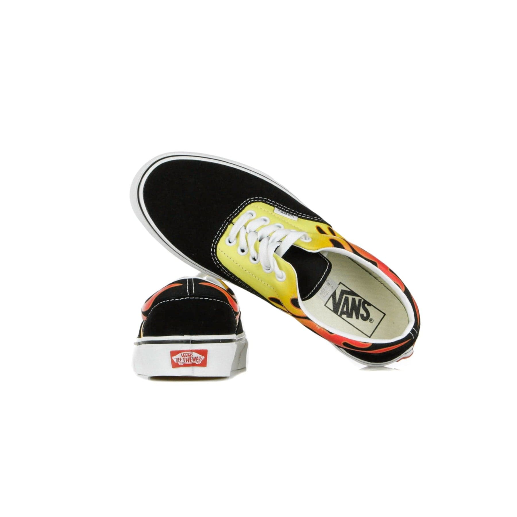 VANS Scarpa Bassa Uomo Era (flame) Black/true White da uomo in Sneaker casual Drestige - Casamassima, commercioVirtuoso.it