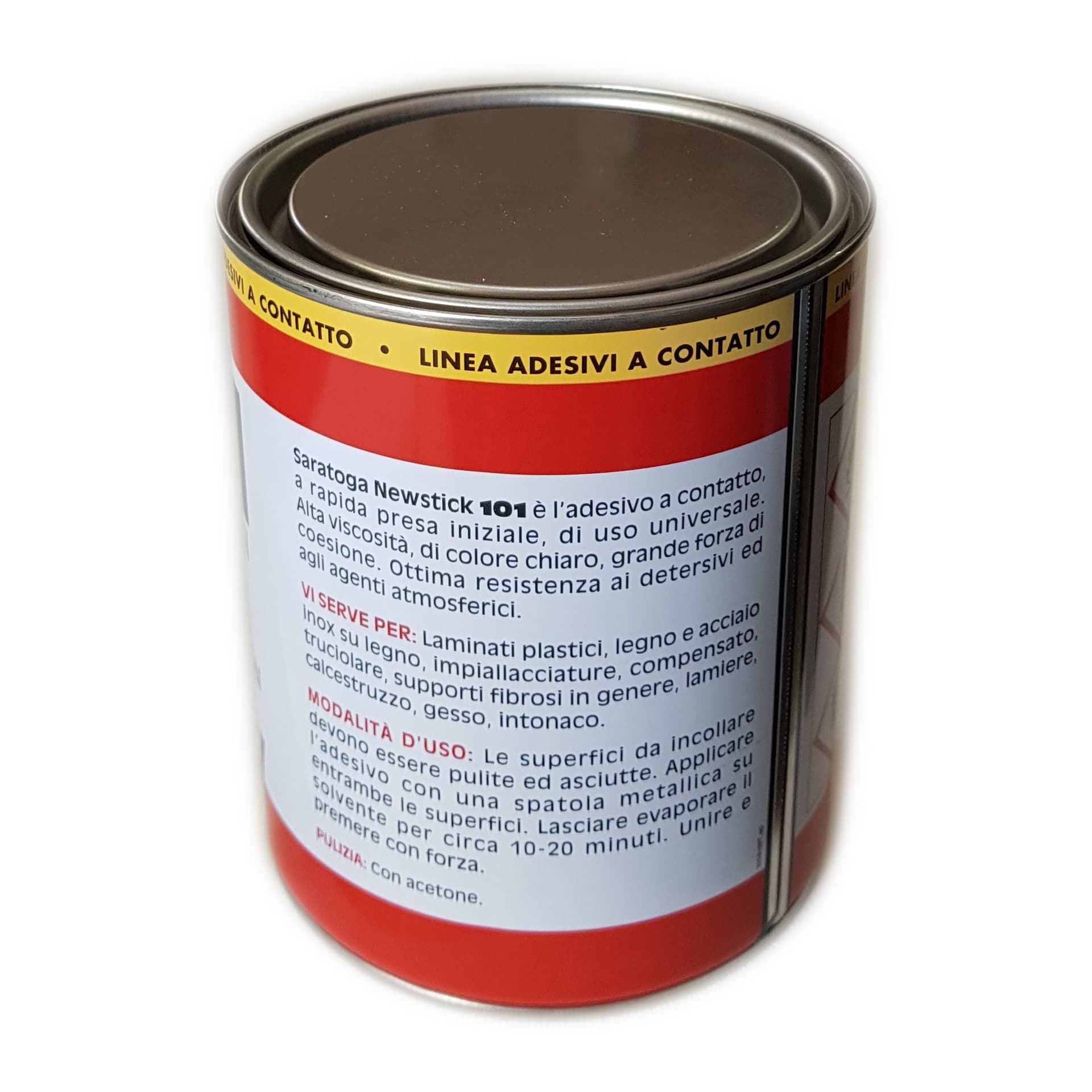 Saratoga Newstick 101 850gr adesivo a contatto uso universale in Adesivi universali Aloiserw.com - Altomonte, commercioVirtuoso.it