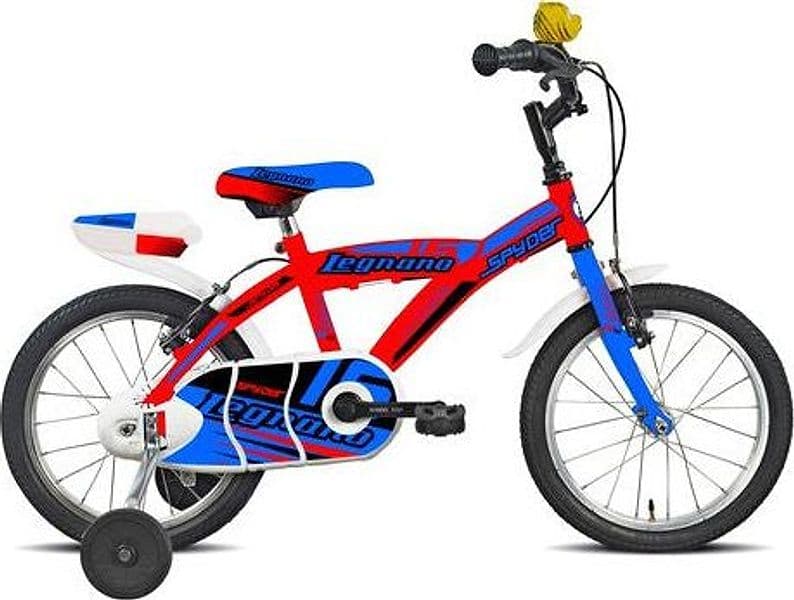 Bicicletta Legnano 22L670 SPIDER Rosso e Blu