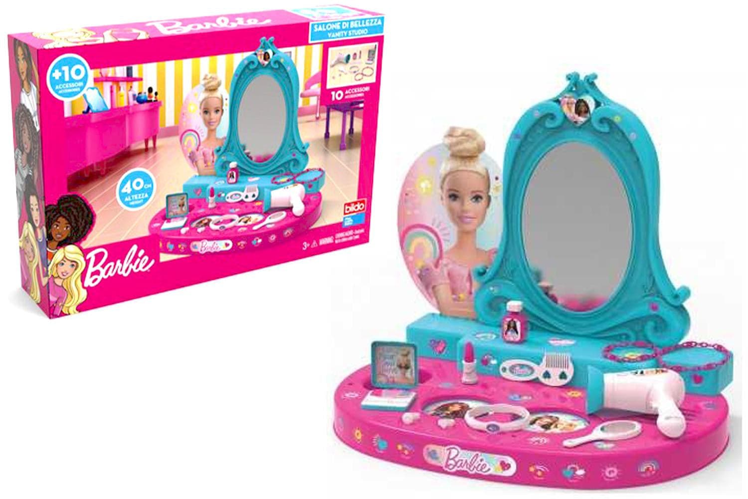 Barbie Specchiera Vanity da tavolo in Toelette Scontolo.net - Potenza, commercioVirtuoso.it