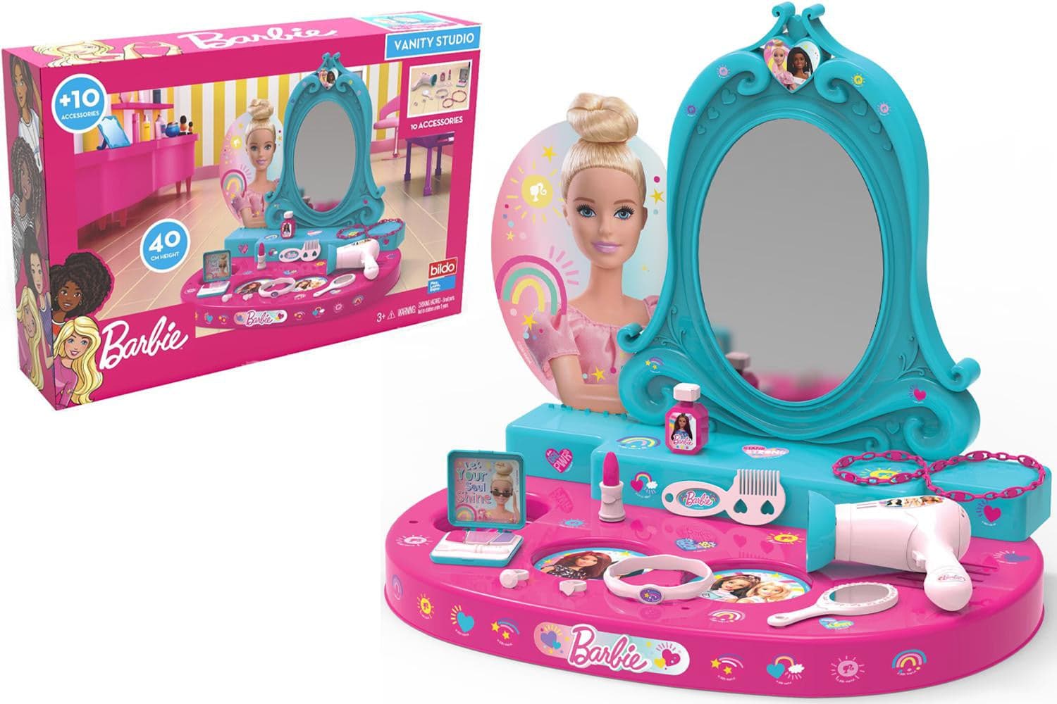Barbie Specchiera Vanity da tavolo in Toelette Scontolo.net - Potenza, commercioVirtuoso.it