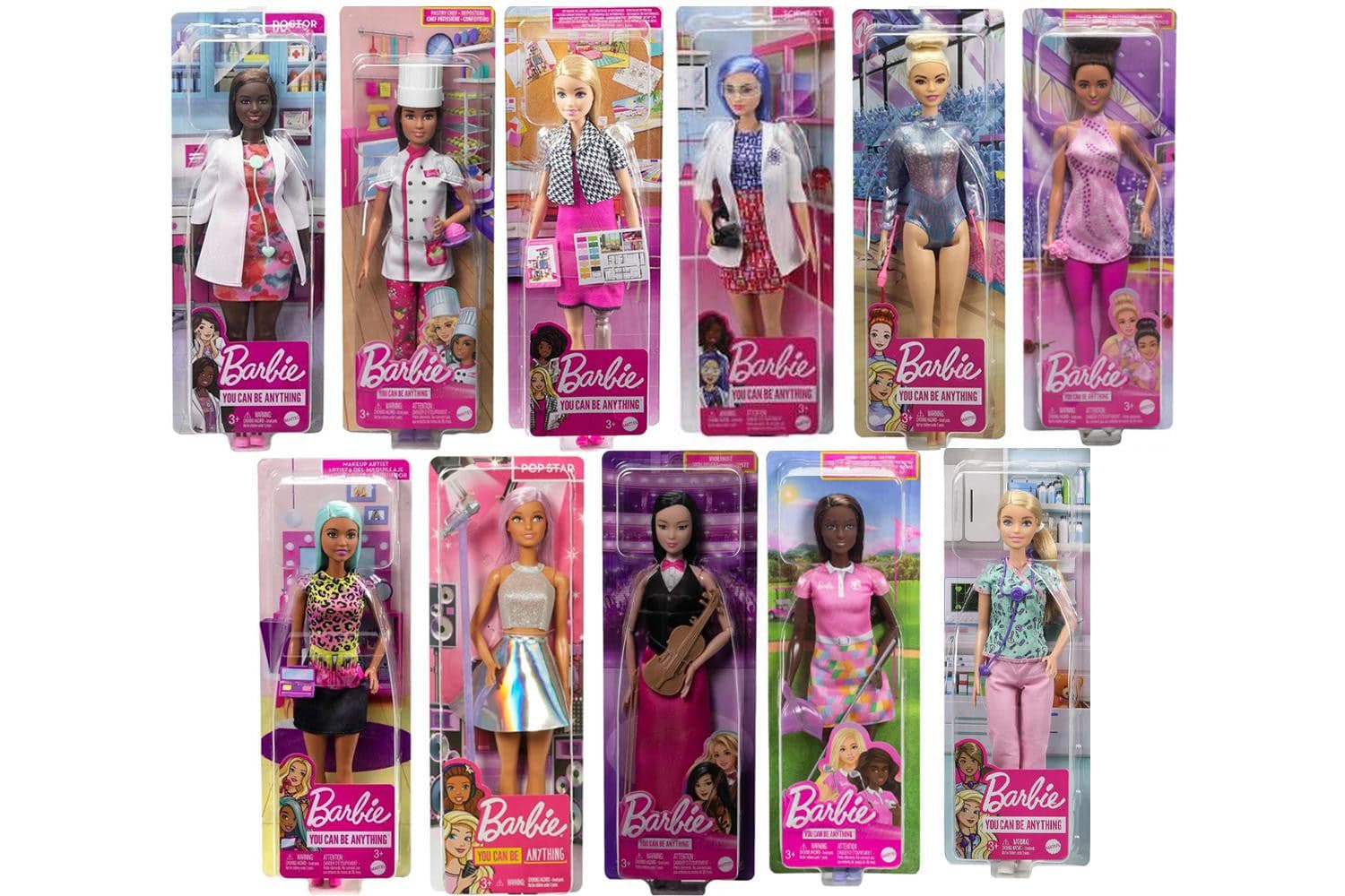 Barbie Carriere Assortite in  Scontolo.net - Potenza, commercioVirtuoso.it