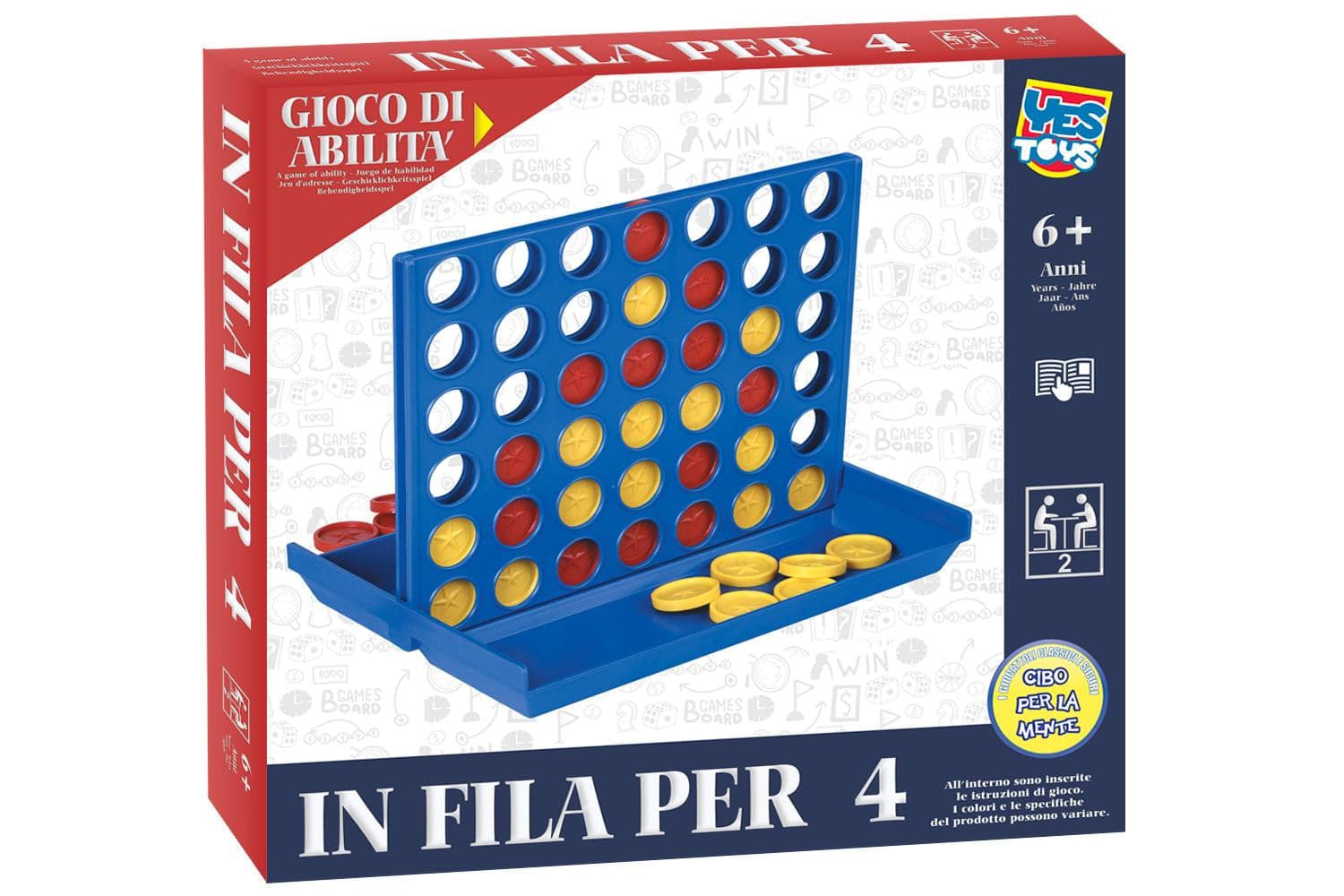 In Fila per 4 gioco in Giochi di società Scontolo.net - Potenza, commercioVirtuoso.it