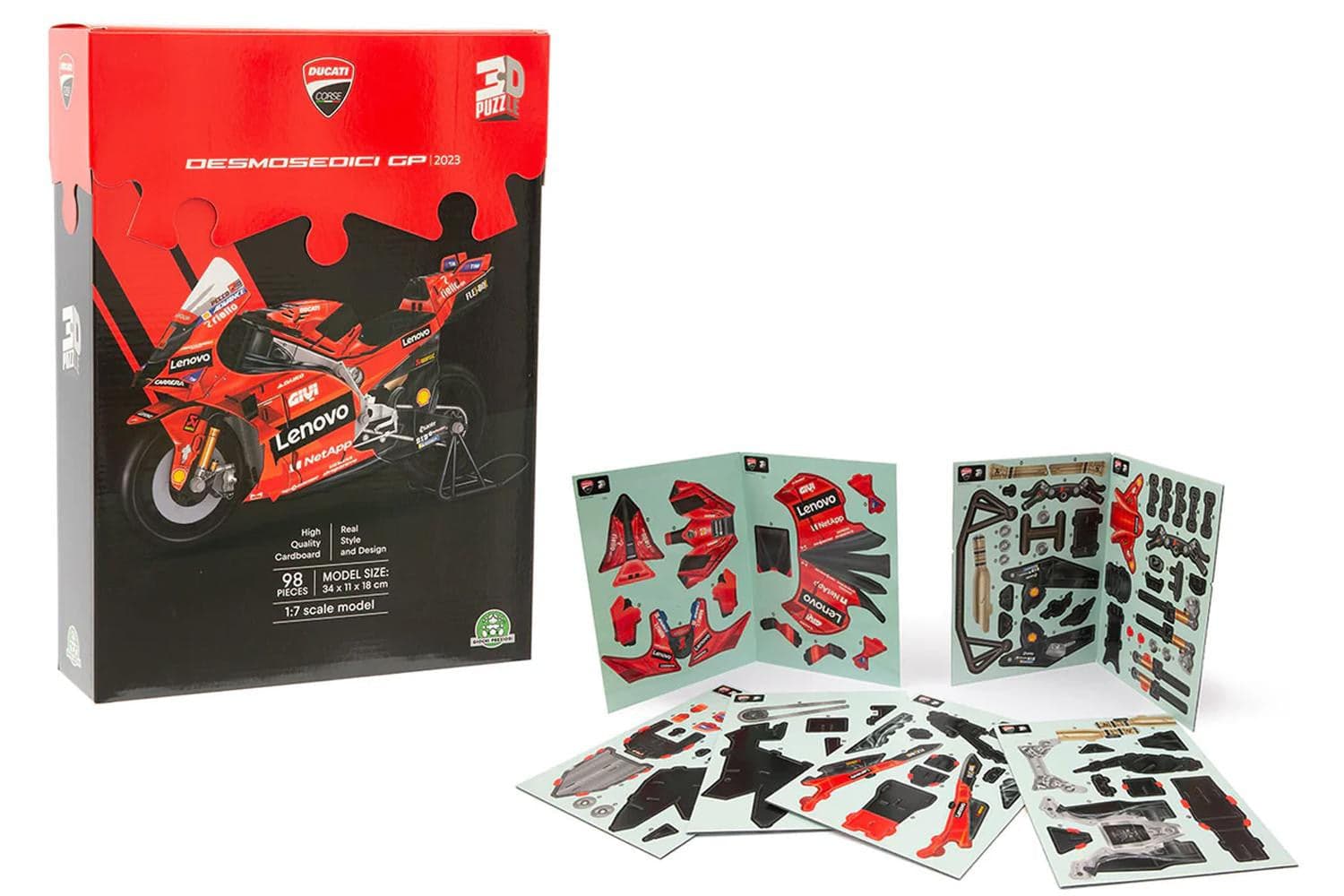 Puzzle 3D Ducati Desmosedici 98pz in Puzzle classici Scontolo.net - Potenza, commercioVirtuoso.it