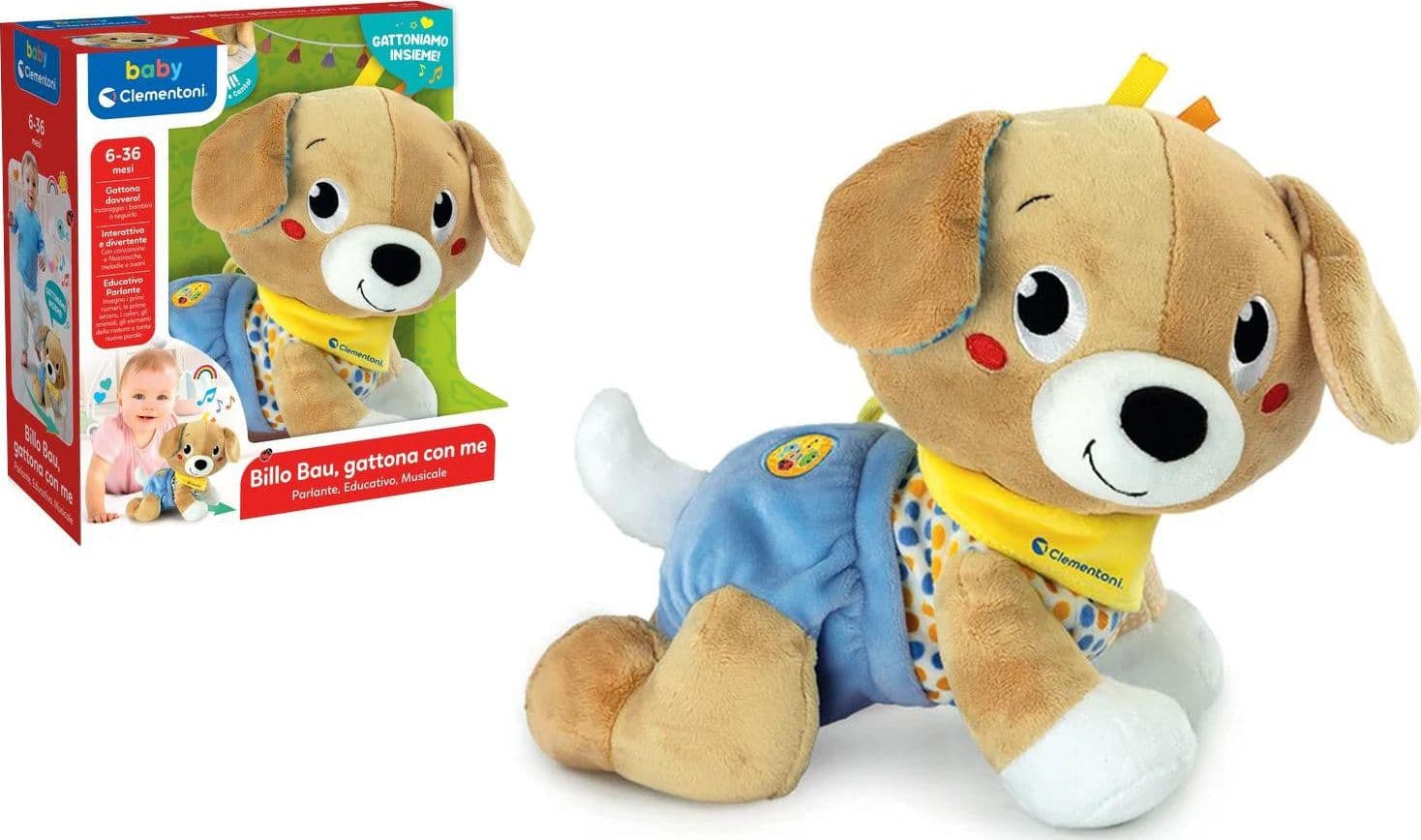 Cagnolino Gattona con Me Baby Clementoni in Giochi musicali Scontolo.net - Potenza, commercioVirtuoso.it