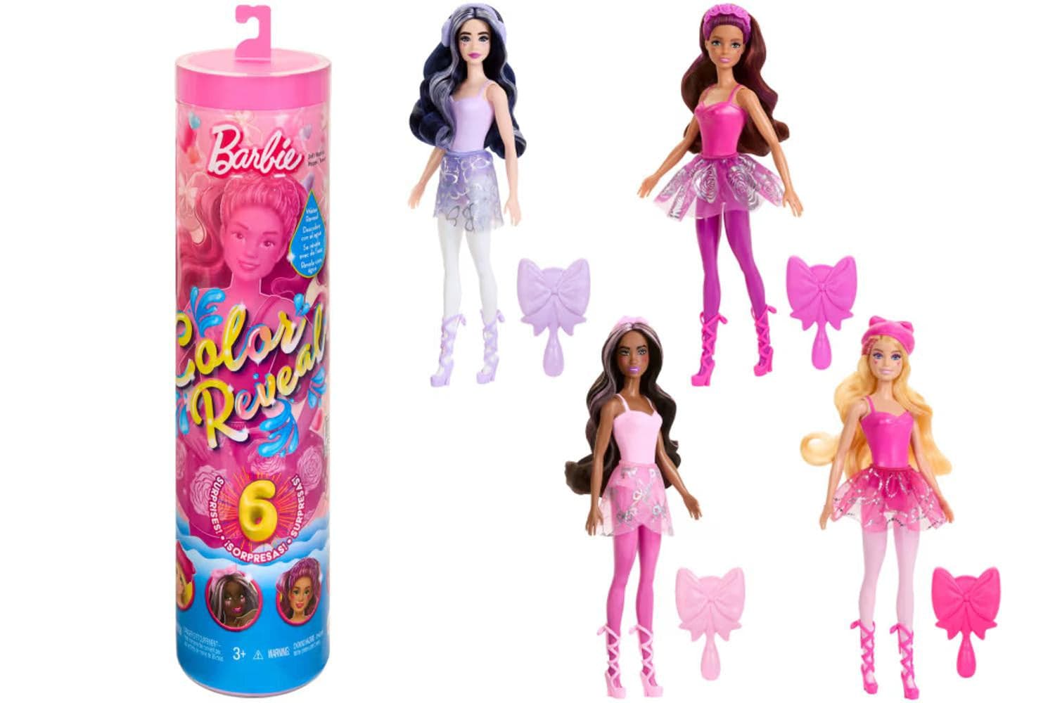 Barbie Color Reveal Serie Ballerine in  Scontolo.net - Potenza, commercioVirtuoso.it